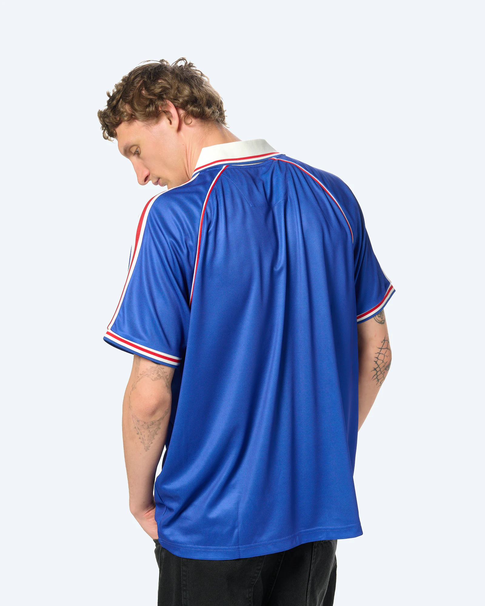 Weekend Offender FRANCE FOOTBALL T-Shirt Blue