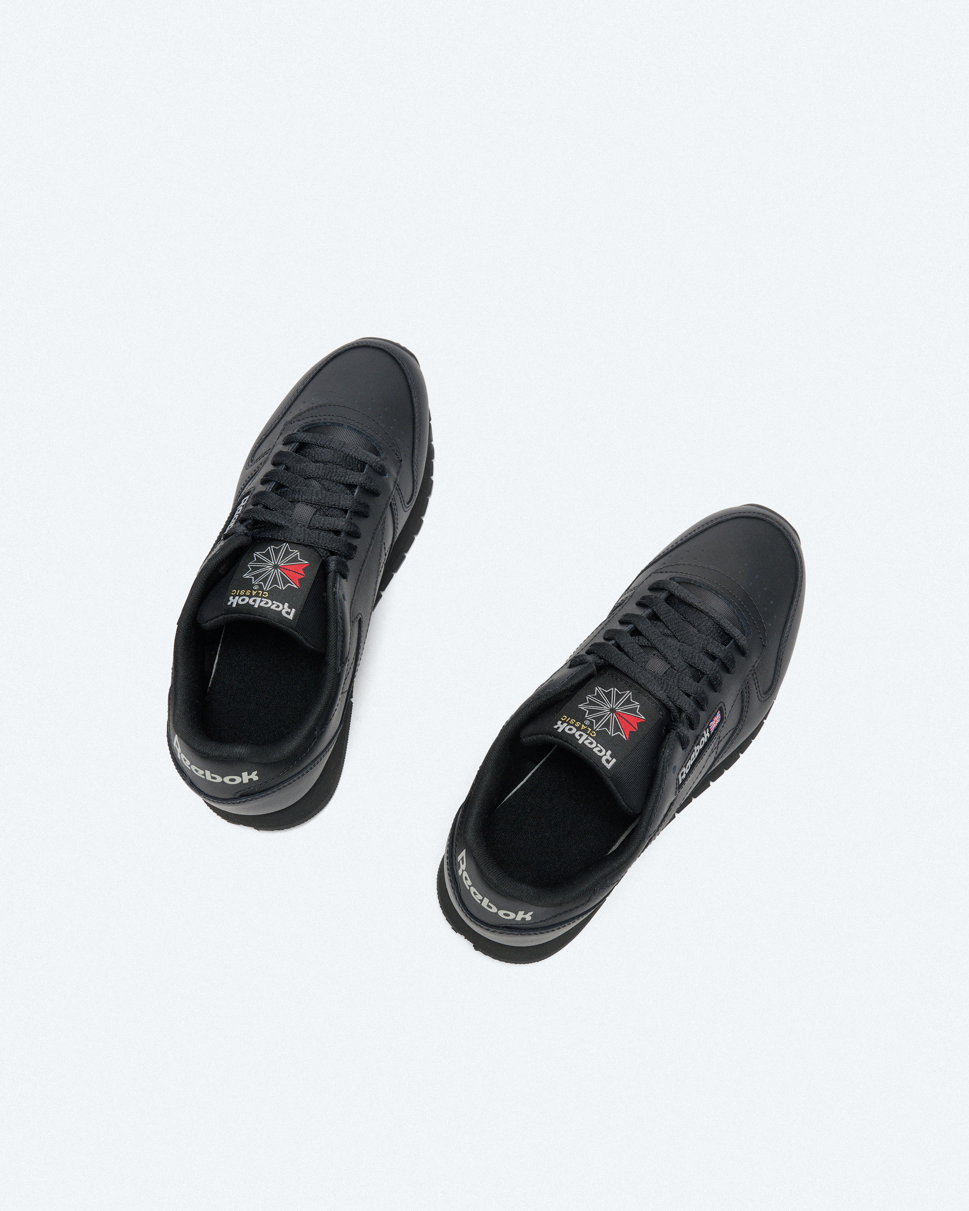 Reebok Classic Leather Sneaker Black/Black/Pure Grey