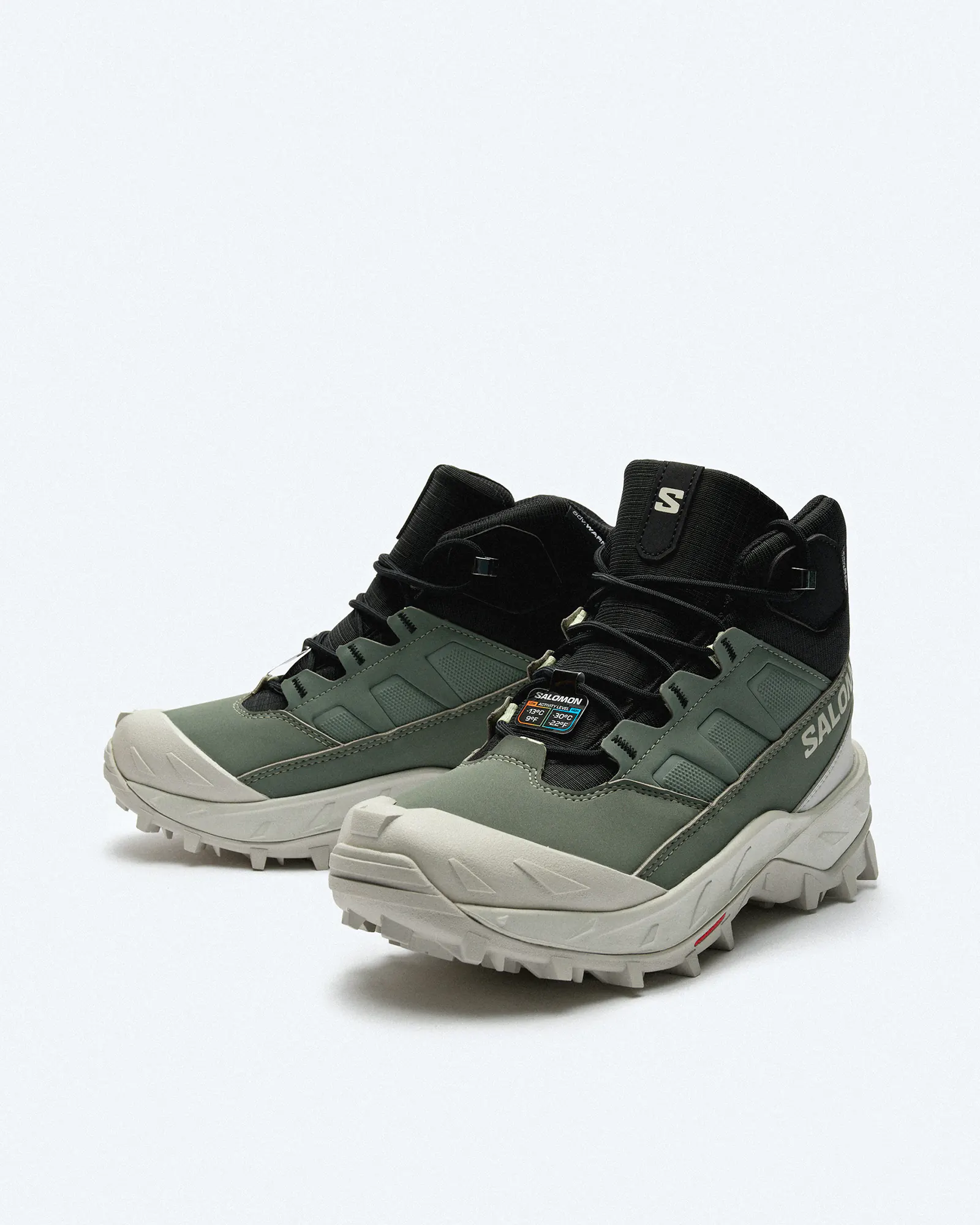 Salomon CROSSTRAK WP Boots Agave Green/Black/Canary Green Salomon CROSSTRAK WP Boots Agave Green/Black/Canary Green