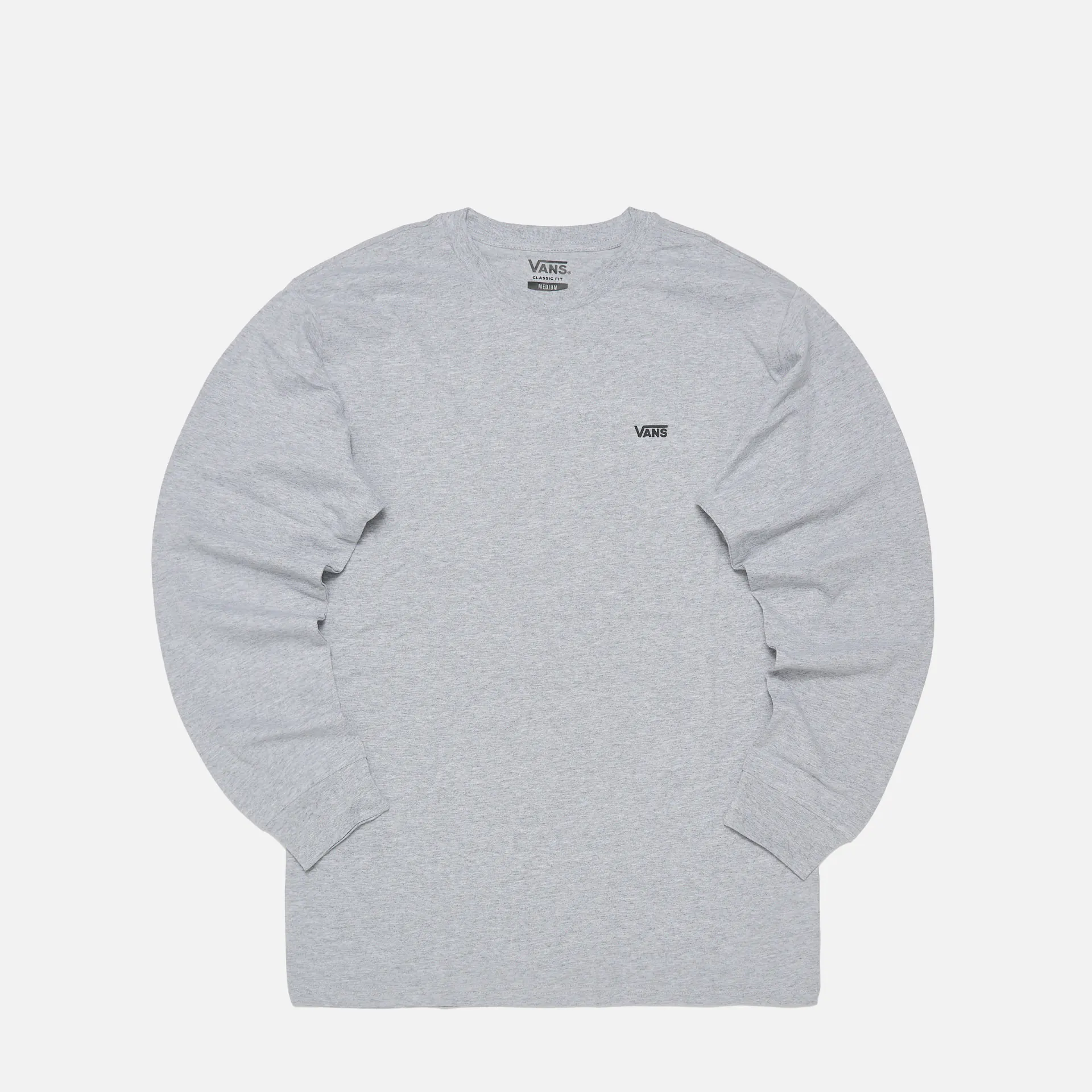 Vans Left Chest Logo Longsleeve Athletic Heather