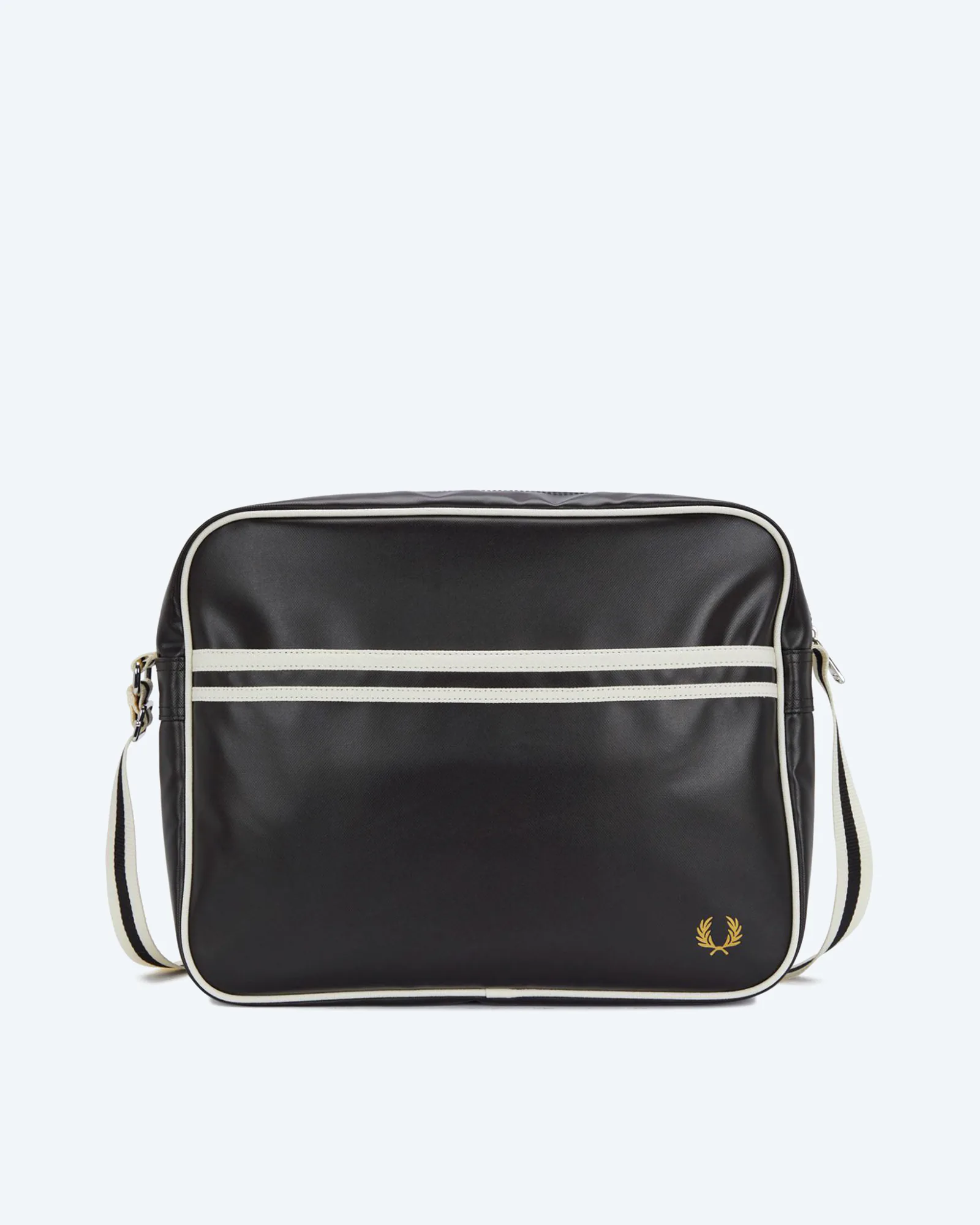 Fred Perry Classic Shoulder Bag Black/Ecru