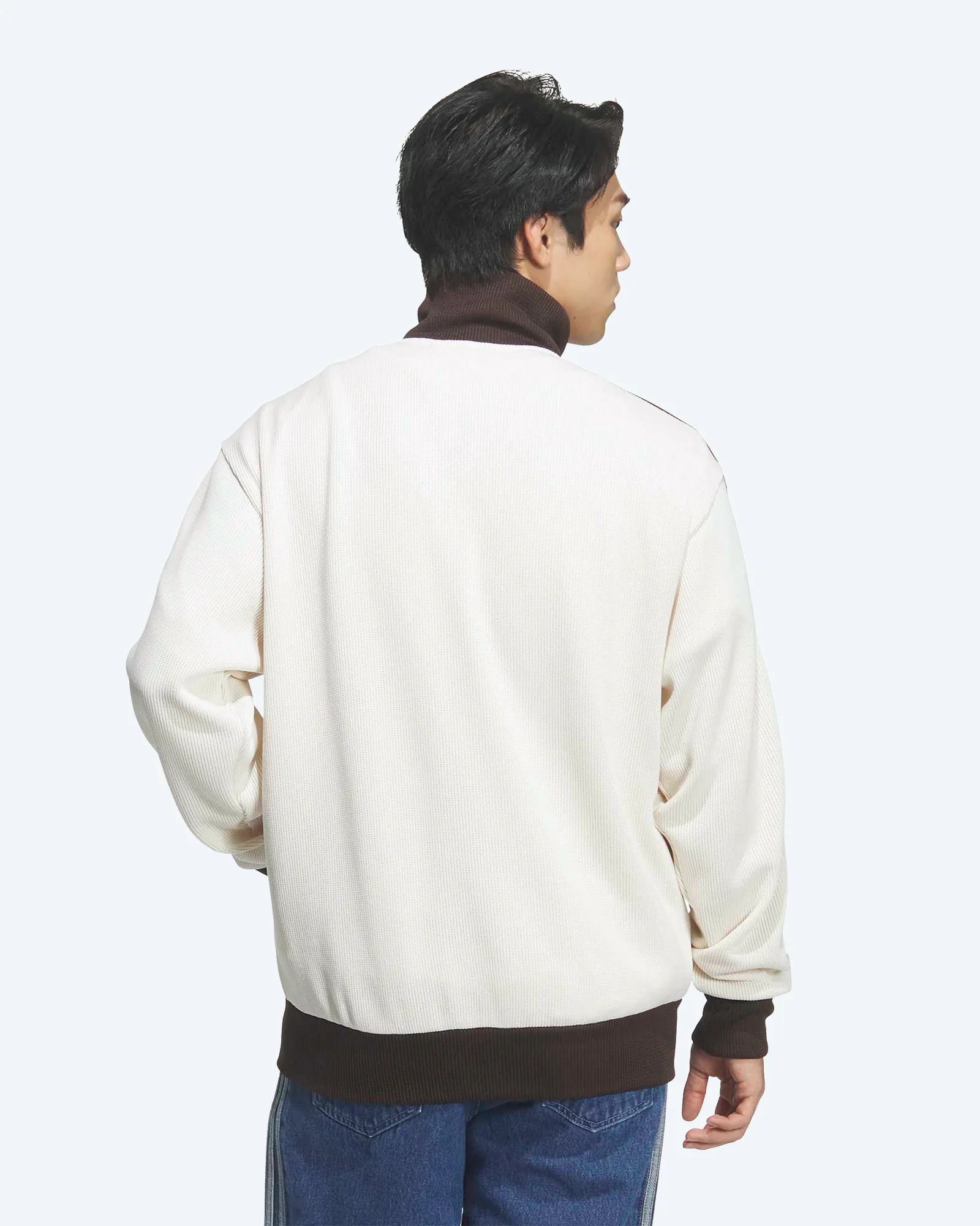 Firebird Knit Tracktop Wonder White