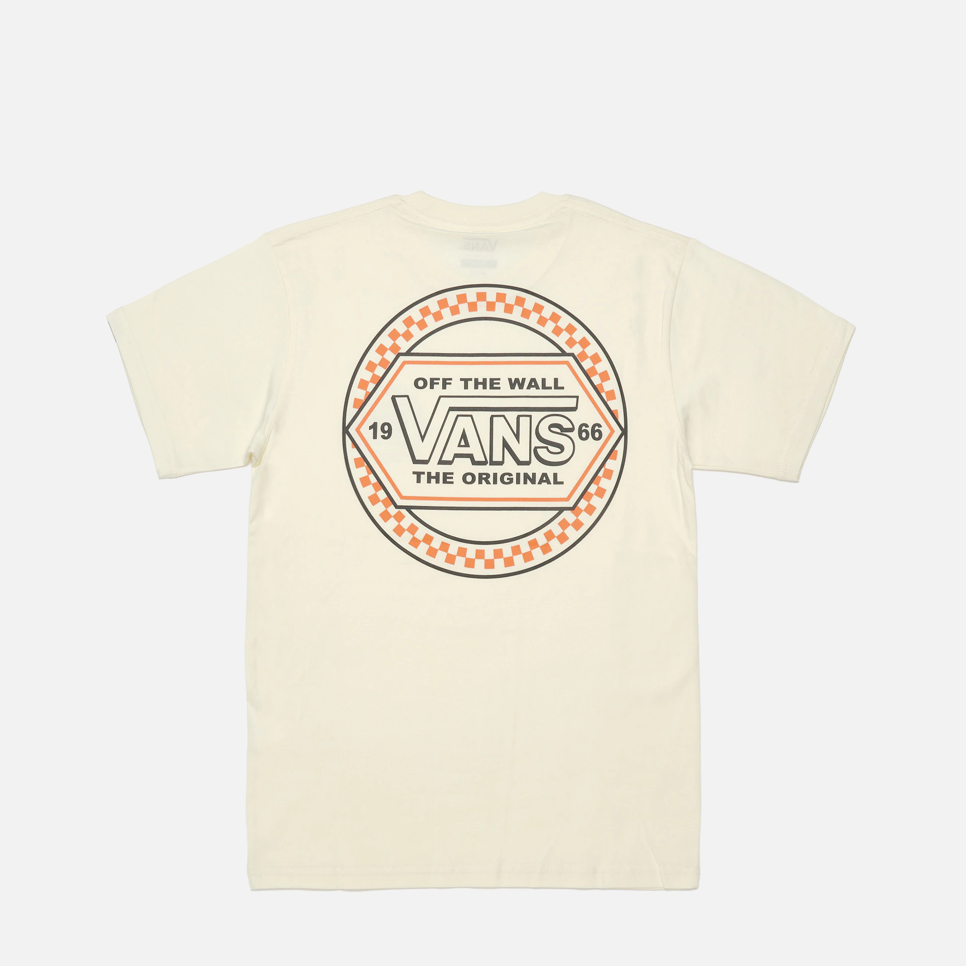 Vans Circle Checker Drop T-Shirt Marshmellow