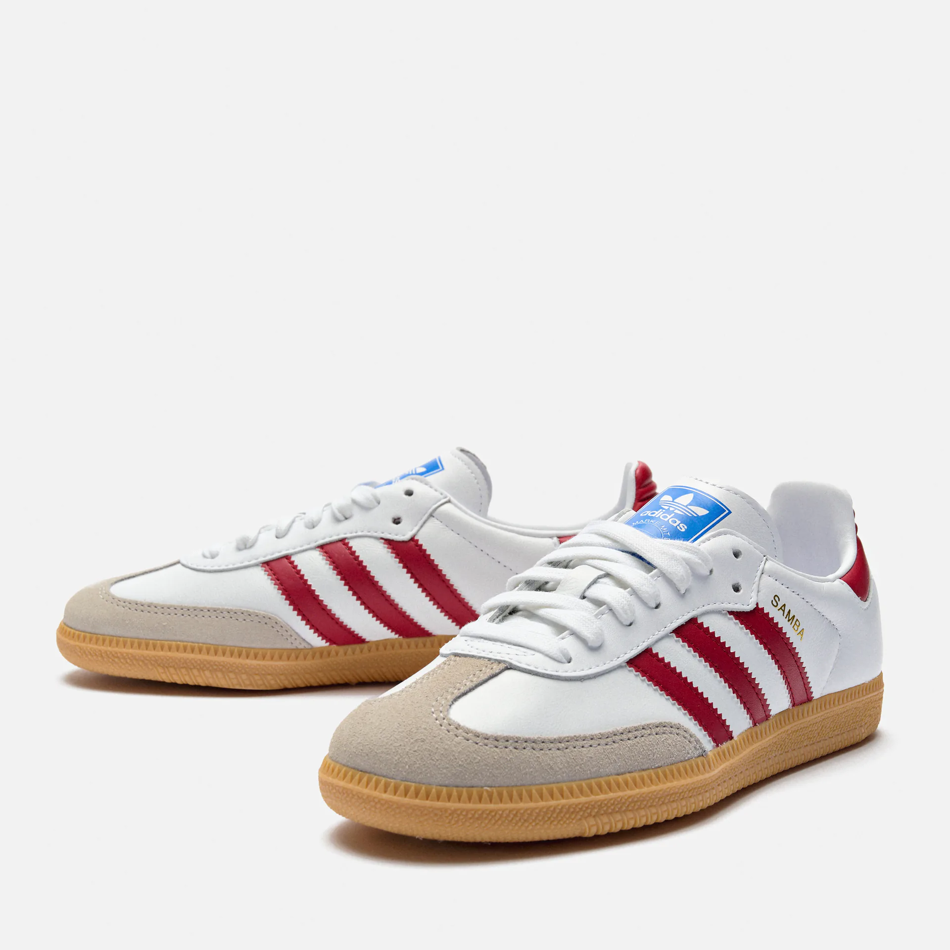 adidas Originals Sneaker Samba OG Cloud White/Collegiate Burgundy/Gum