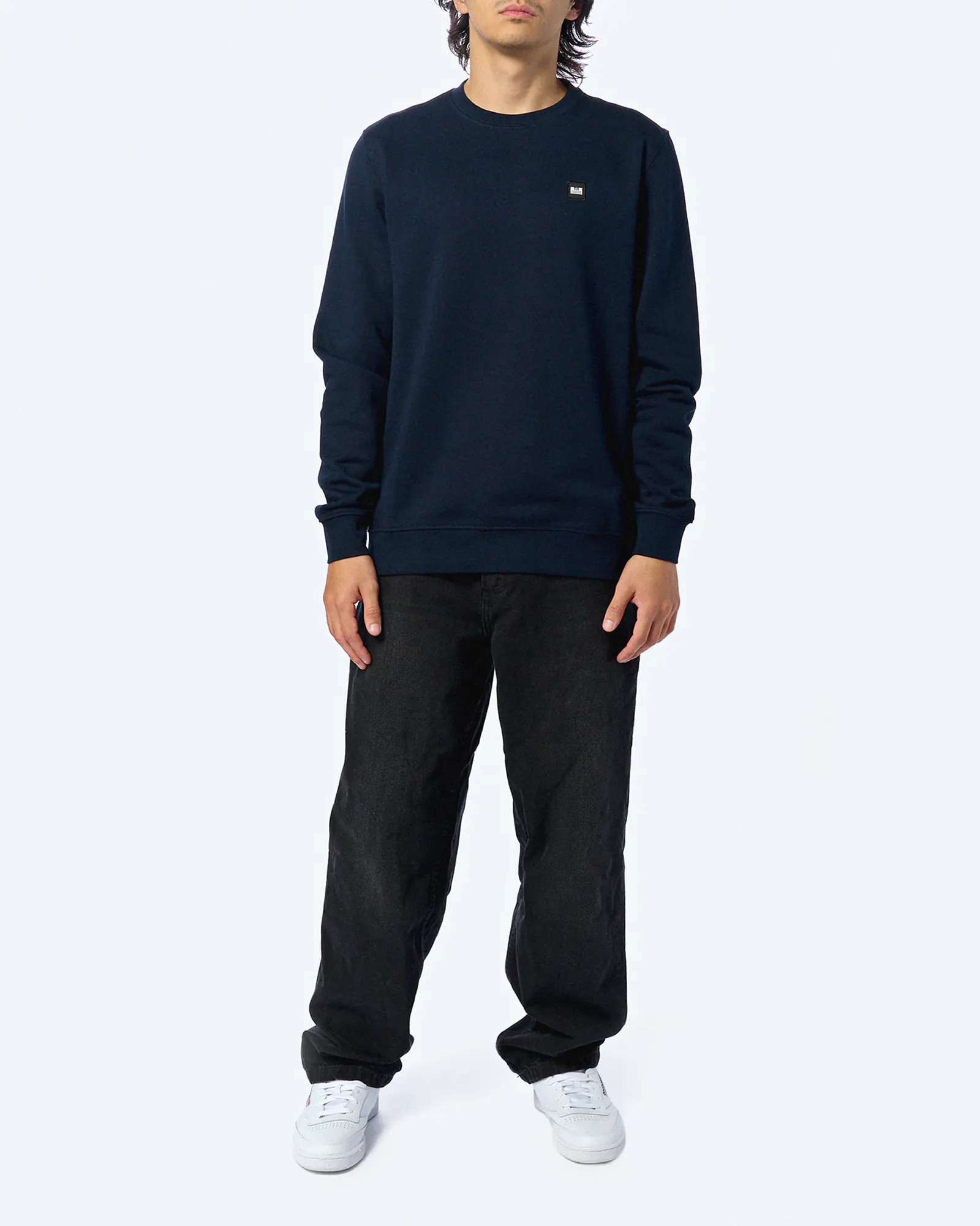Weekend Offender Ferrer Sweatshirt Navy Weekend Offender Ferrer Sweatshirt Navy