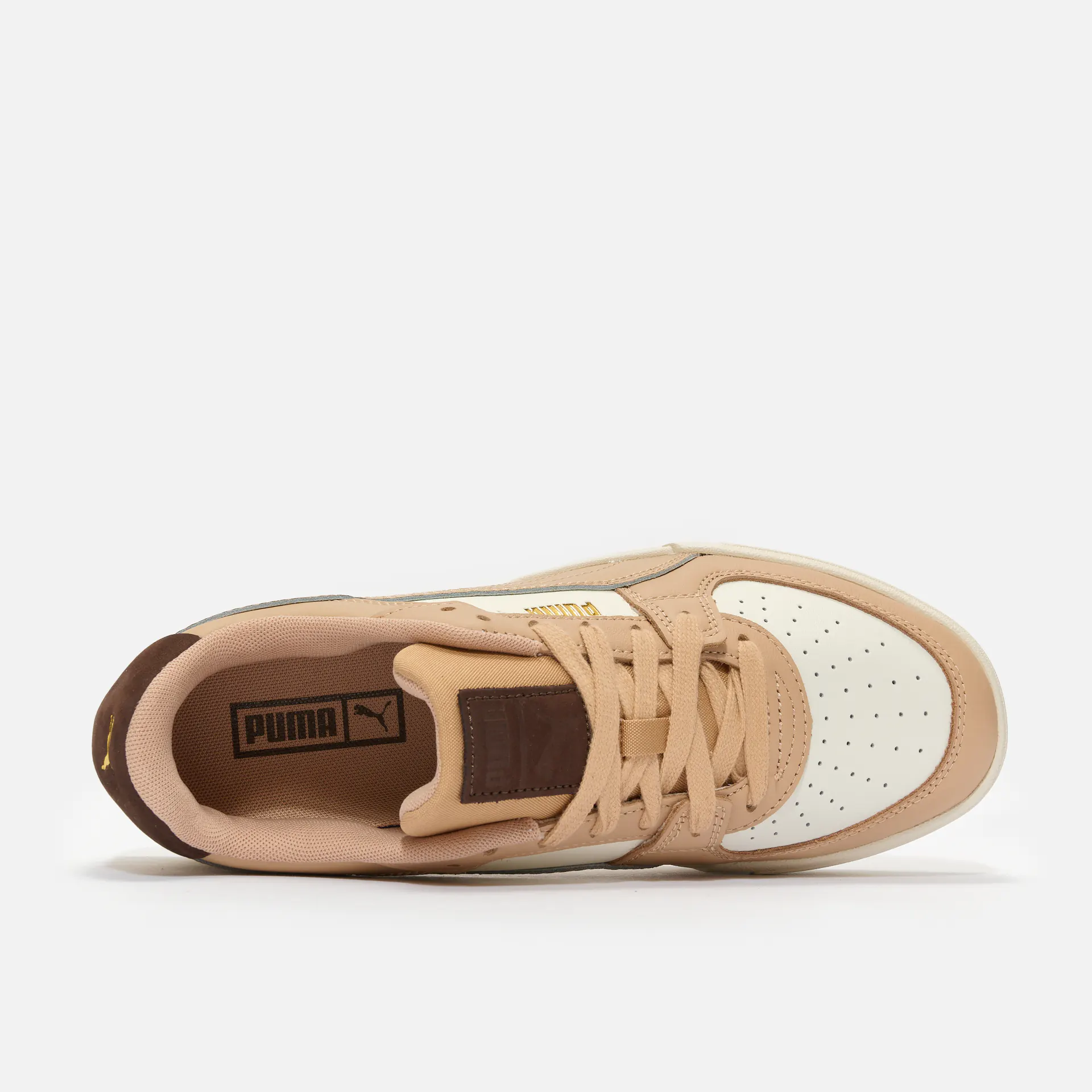 PUMA CA Pro Sneaker Light Mix Warm White/Dusty Tan/Chocolate