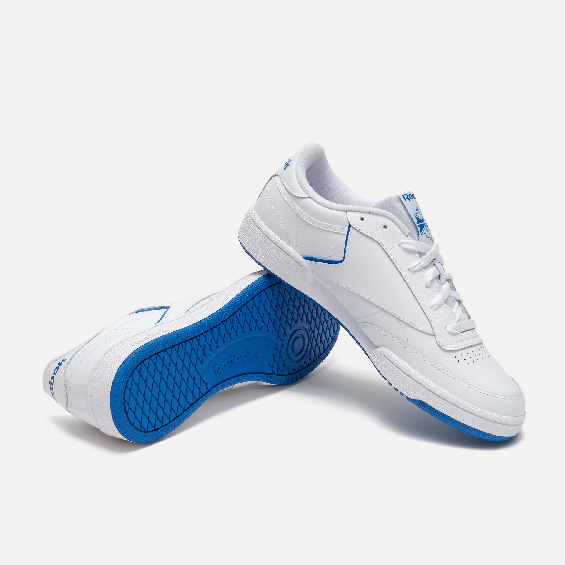 Club Reebok C White/White/Blue 85