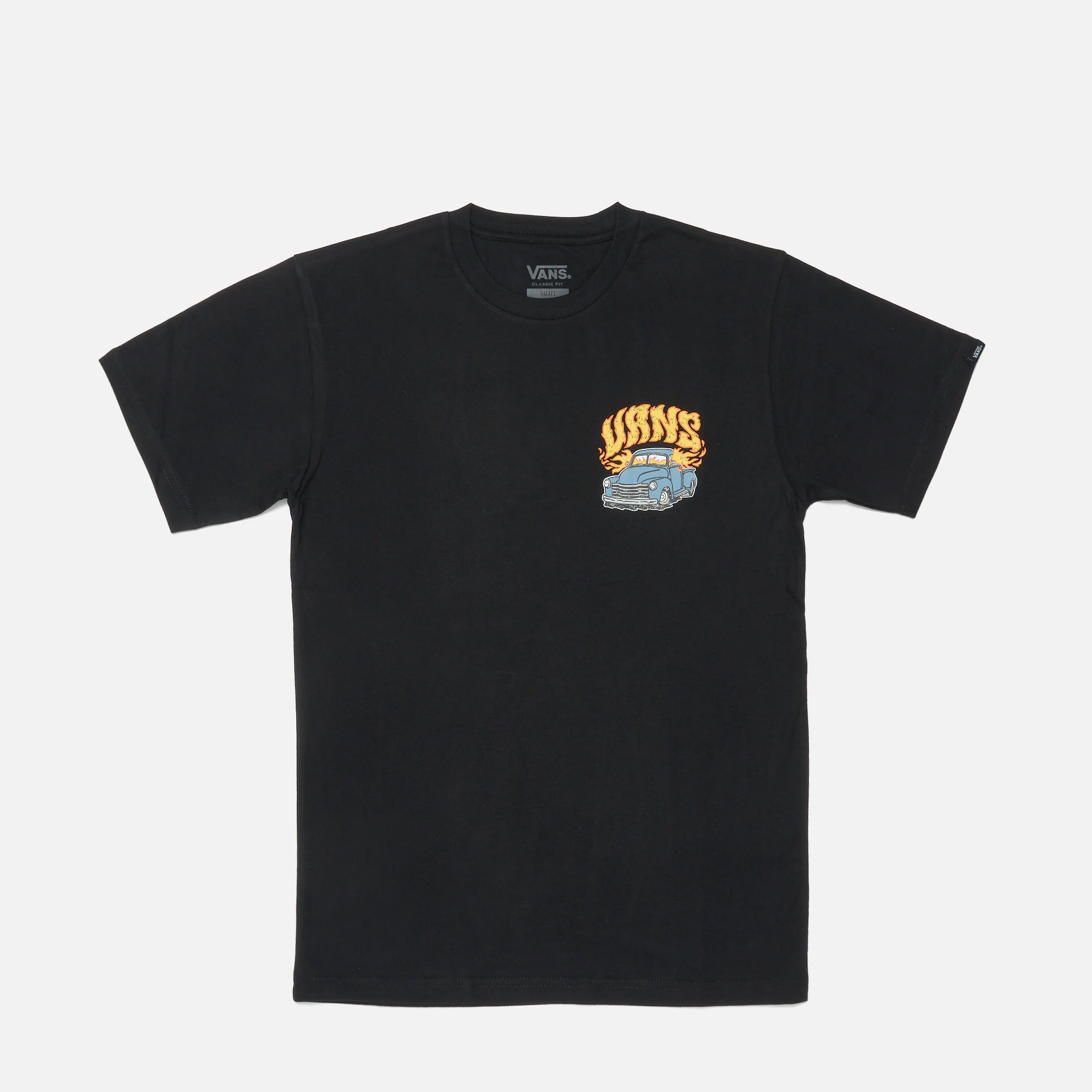 Vans Running On Empty T Shirt Black