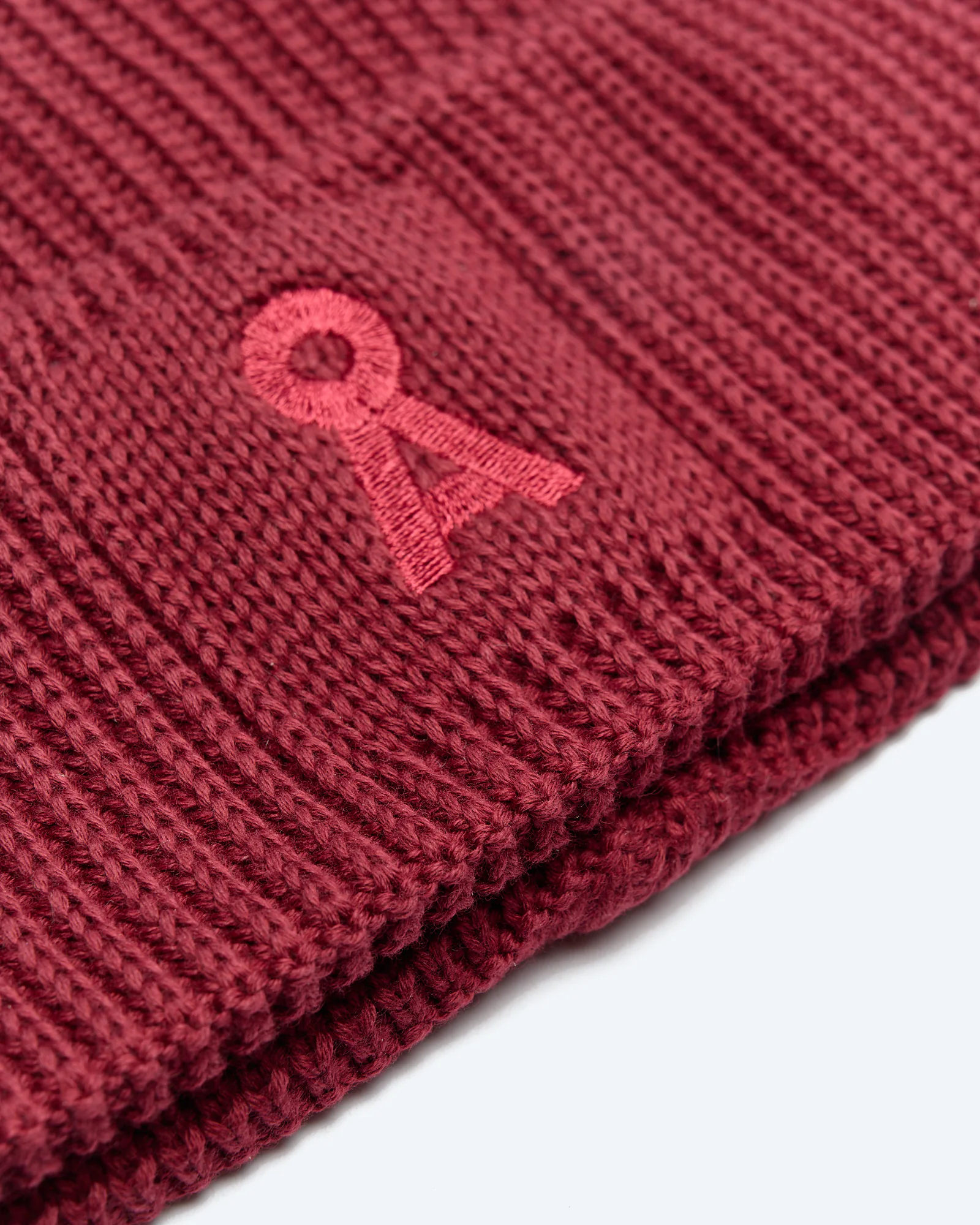 Iconic Å Nildaao Cotton Beanie Velvet Red