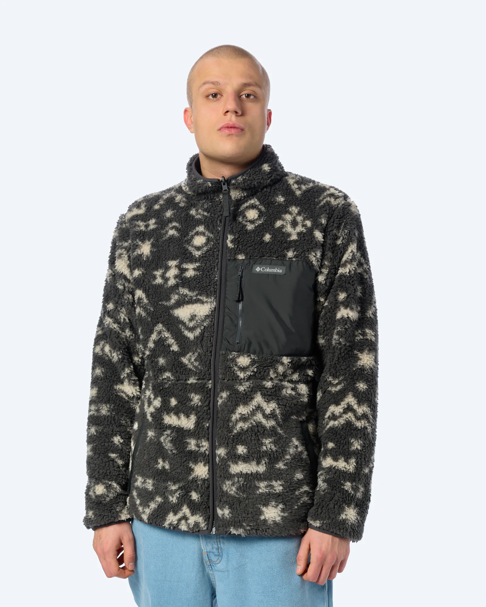 Columbia Winter Pass™ Printed Fleece II Shark/Peaked T