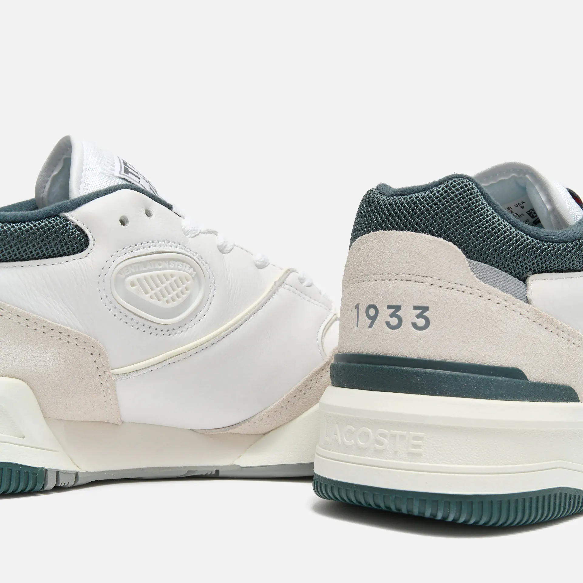 Lacoste Lineshot 223 3 SMA Sneaker White/Dark Green