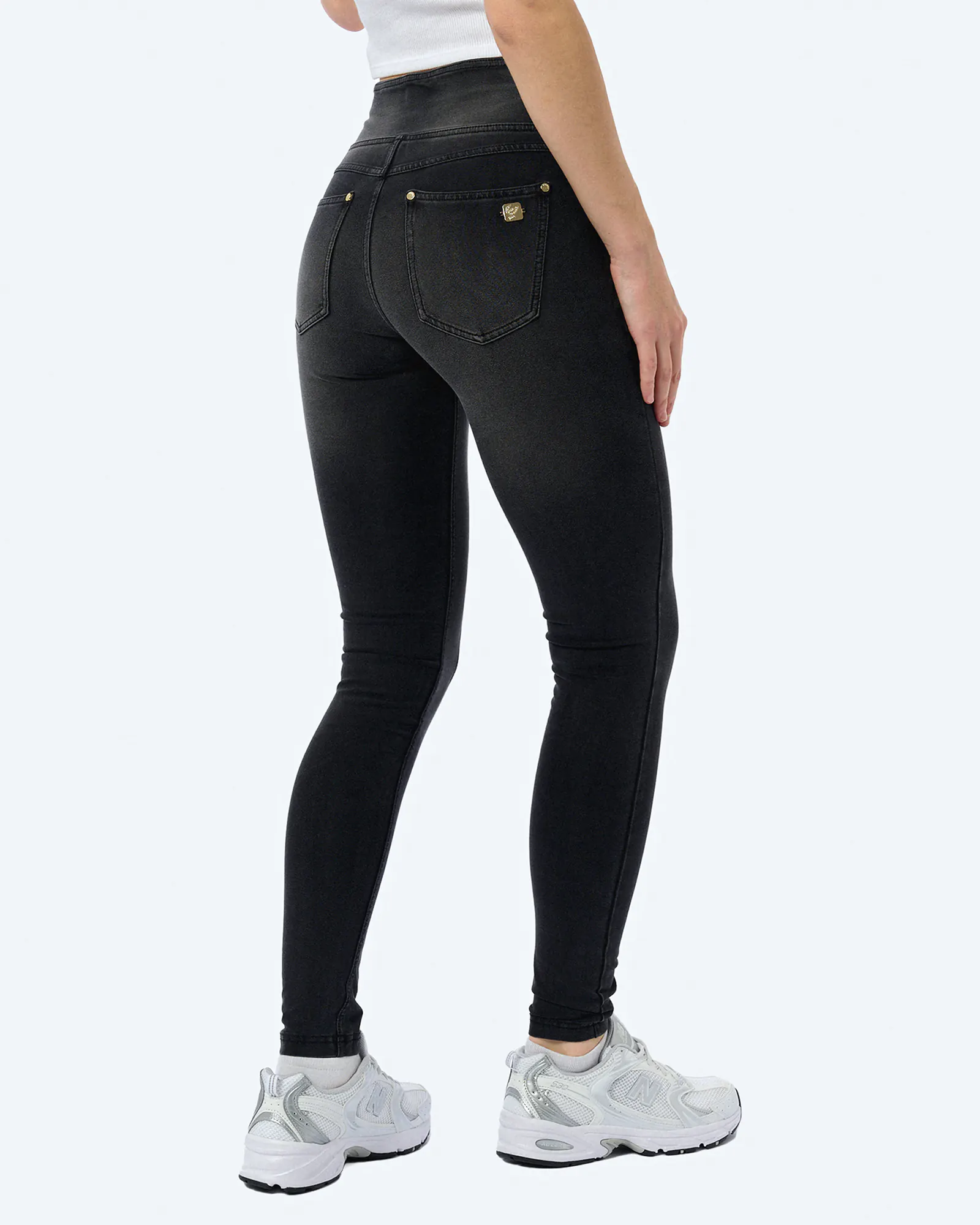 Freddy N.O.W. High Waist Jersey Pants Black Freddy N.O.W. High Waist Jersey Pants Black