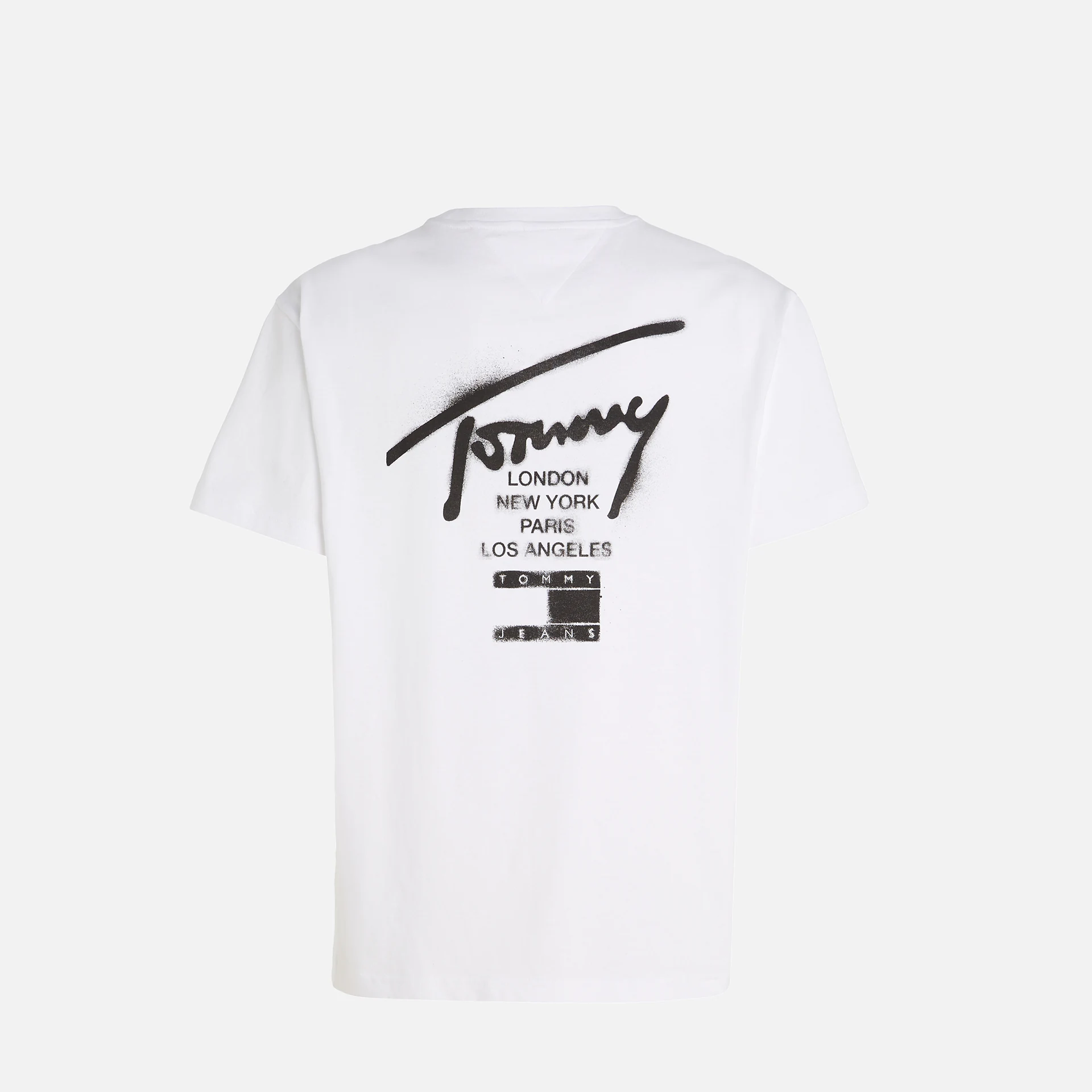 Tommy Jeans Classic Spray Signatur T-Shirt White