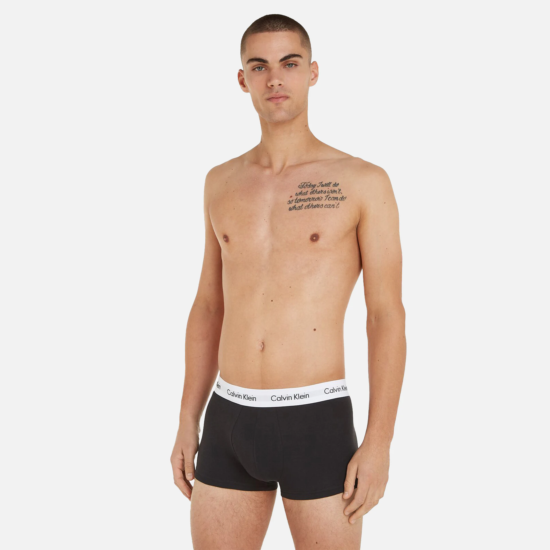 Calvin Klein 3Pack Low Rise Trunk Black