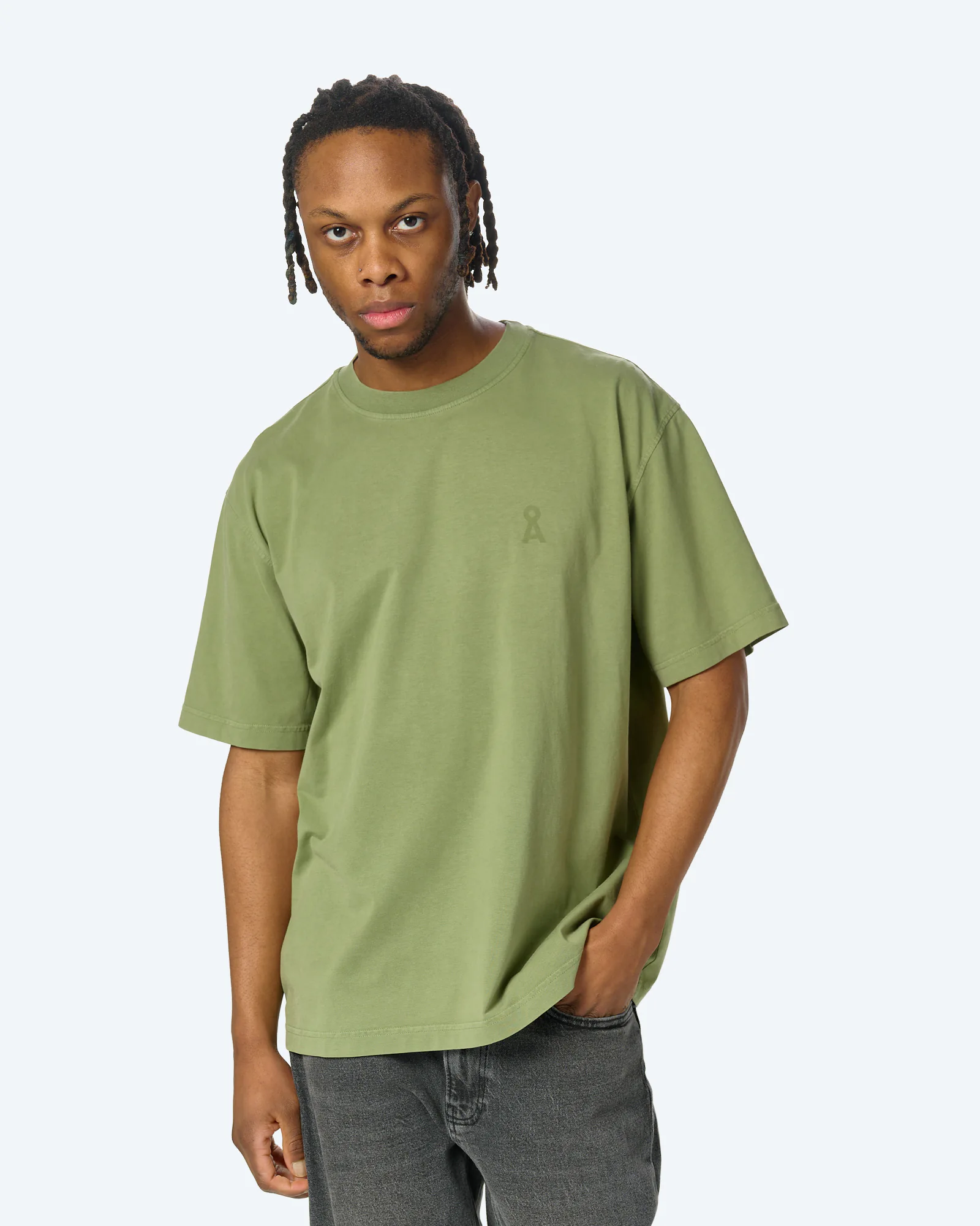 ARMEDANGELS ICONIC Å MAARKOS GD T-Shirt Fatigue Green