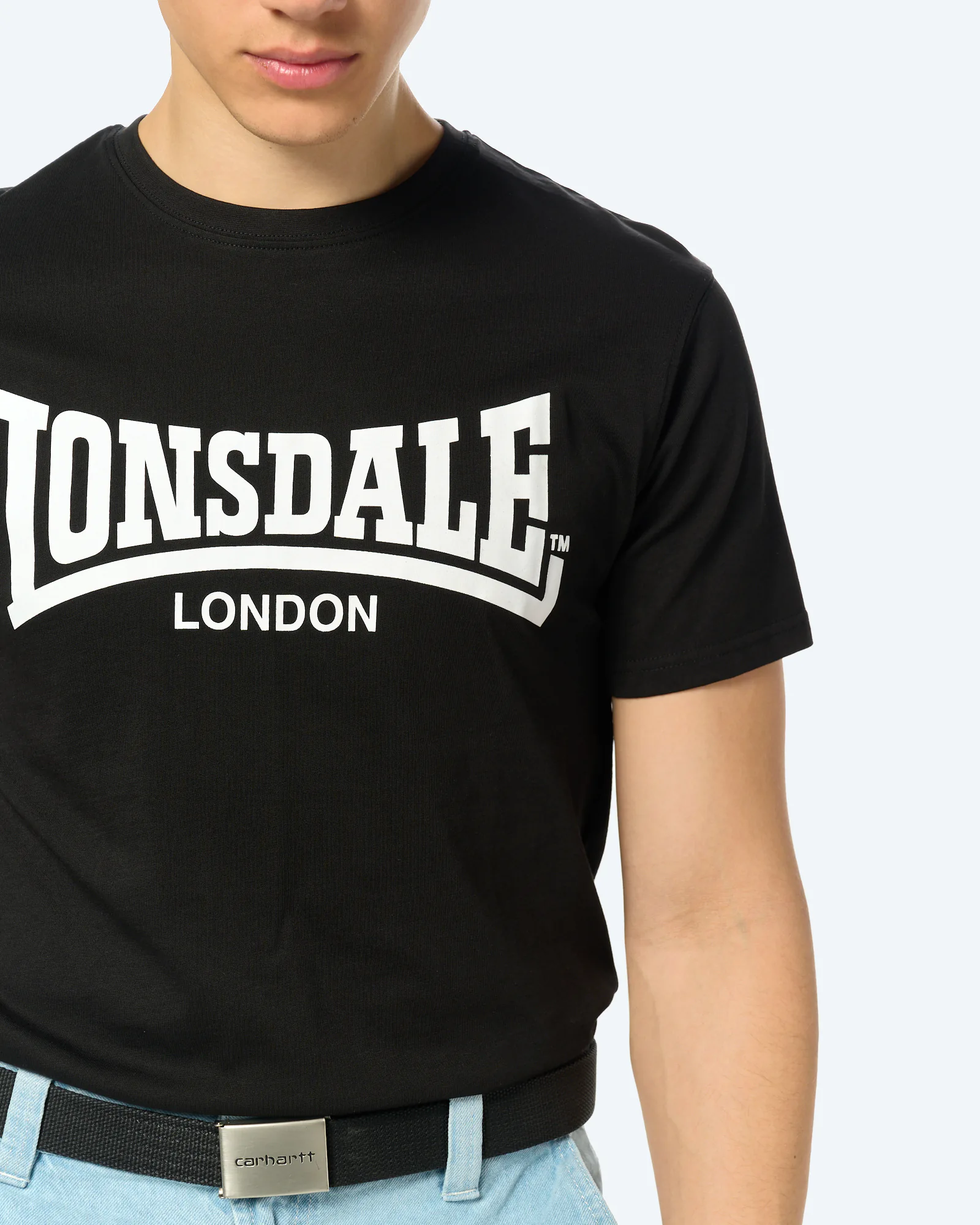 Lonsdale Fulwood T-Shirt Black/White