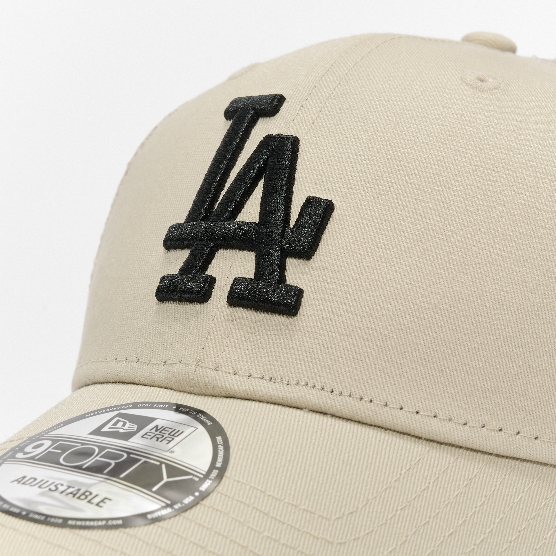 New Era MLB LA Dodgers Home Field 9Forty Trucker Cap Stone/Black