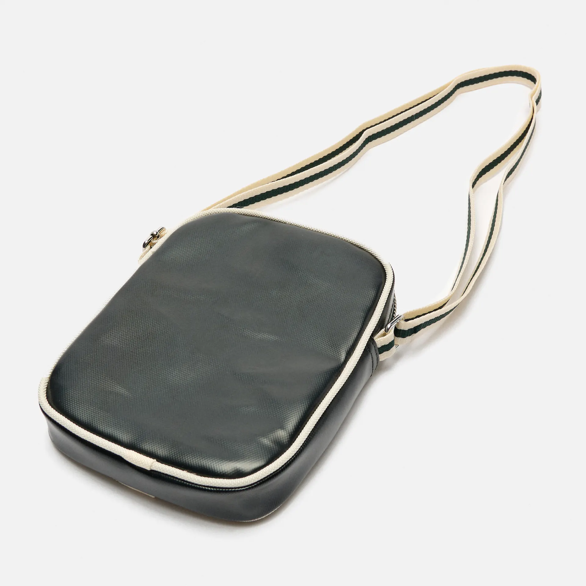 Fred Perry Classic Small Side Bag Night Green/Ecru