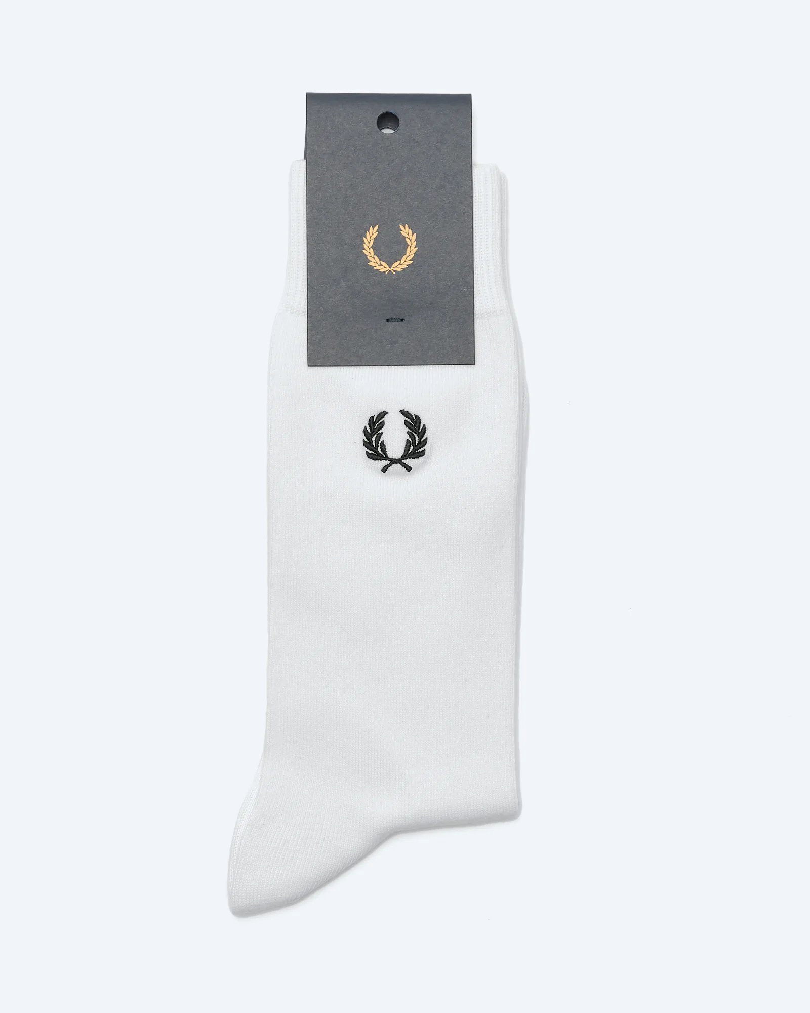 Fred Perry Laurel Wreath Classic Laurel Wreath Sock Snowwhite/Black