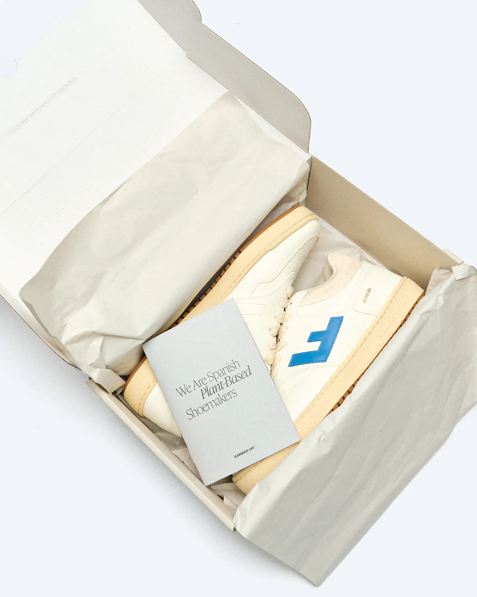 Flamingos Life Retro 90s Sneaker Pearl Indaco Caramel Flamingos Life Retro 90s Sneaker Pearl Indaco Caramel