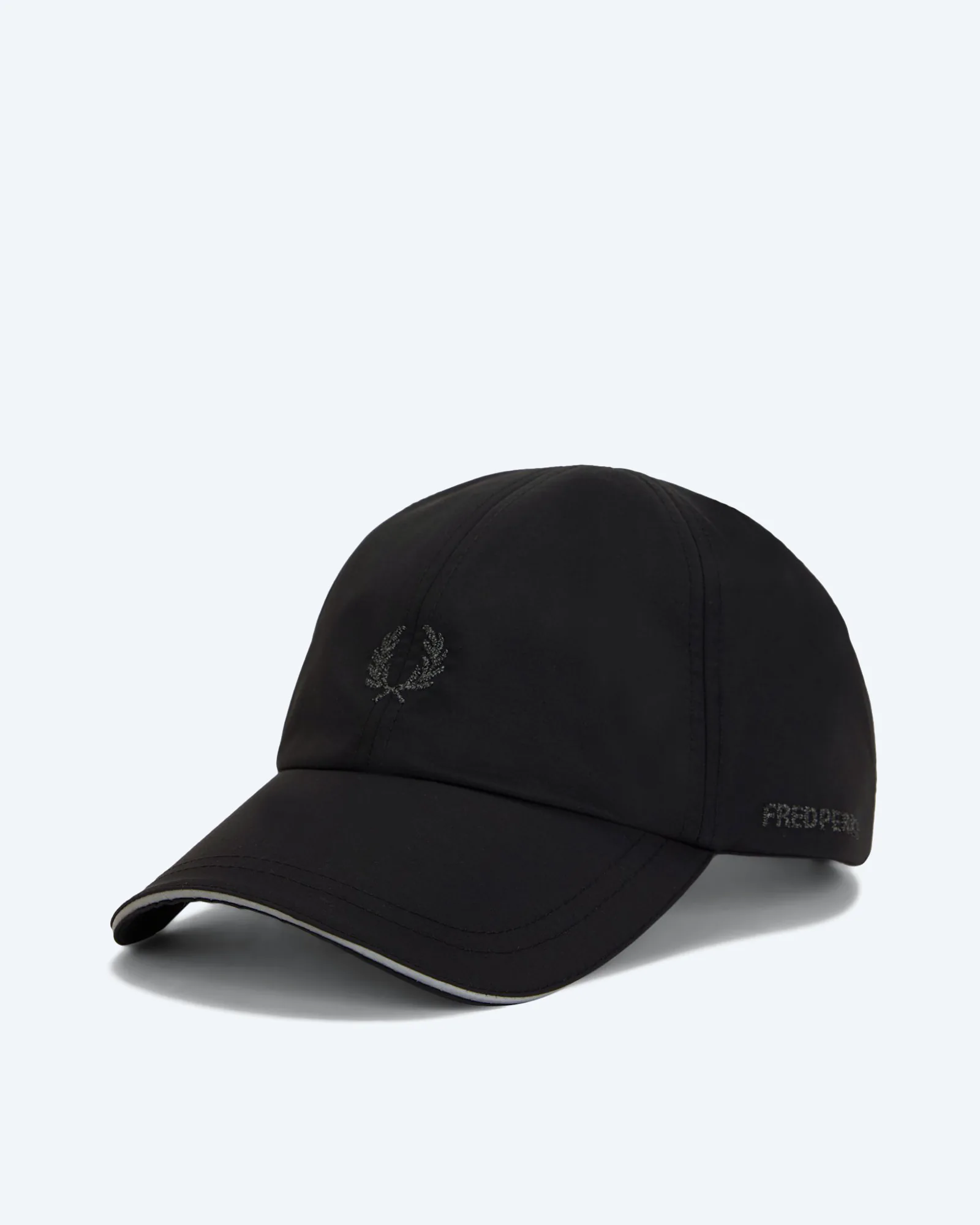 Reflective Piped Brentham Cap Black