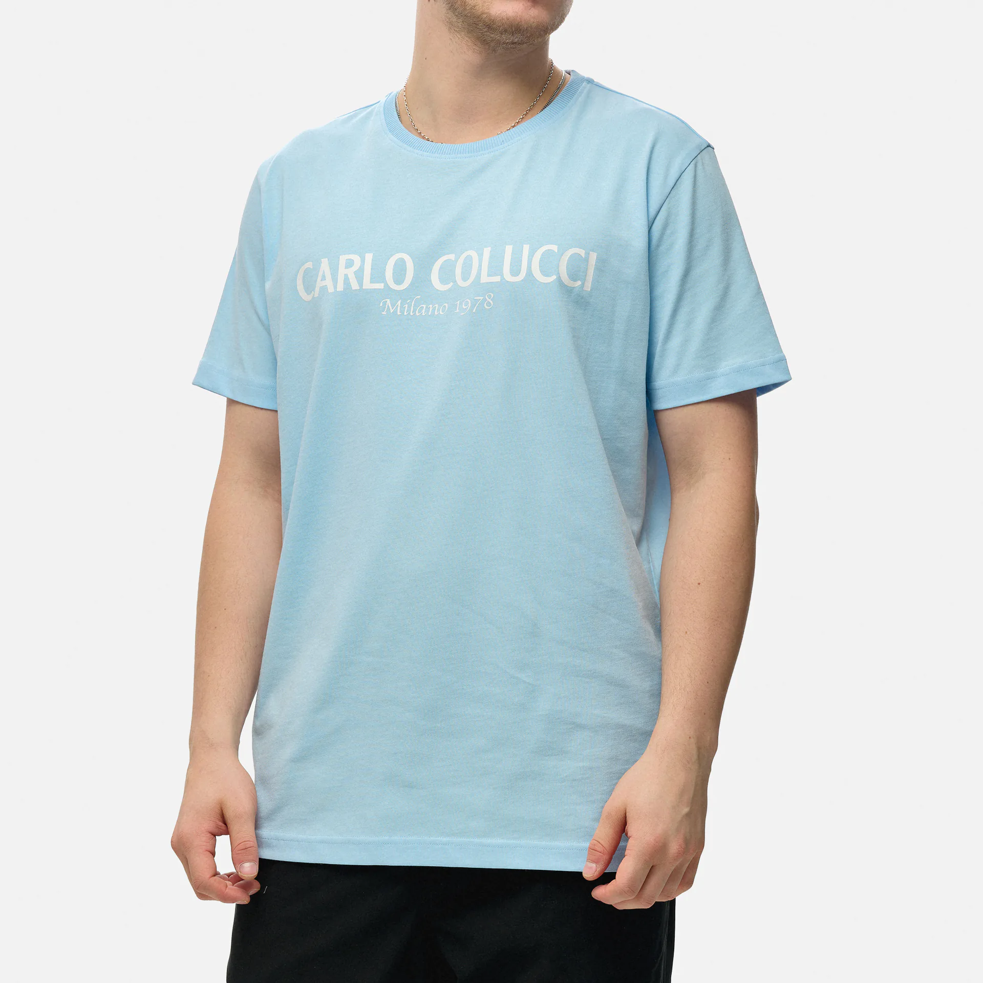 Carlo Colucci T-Shirt Blue