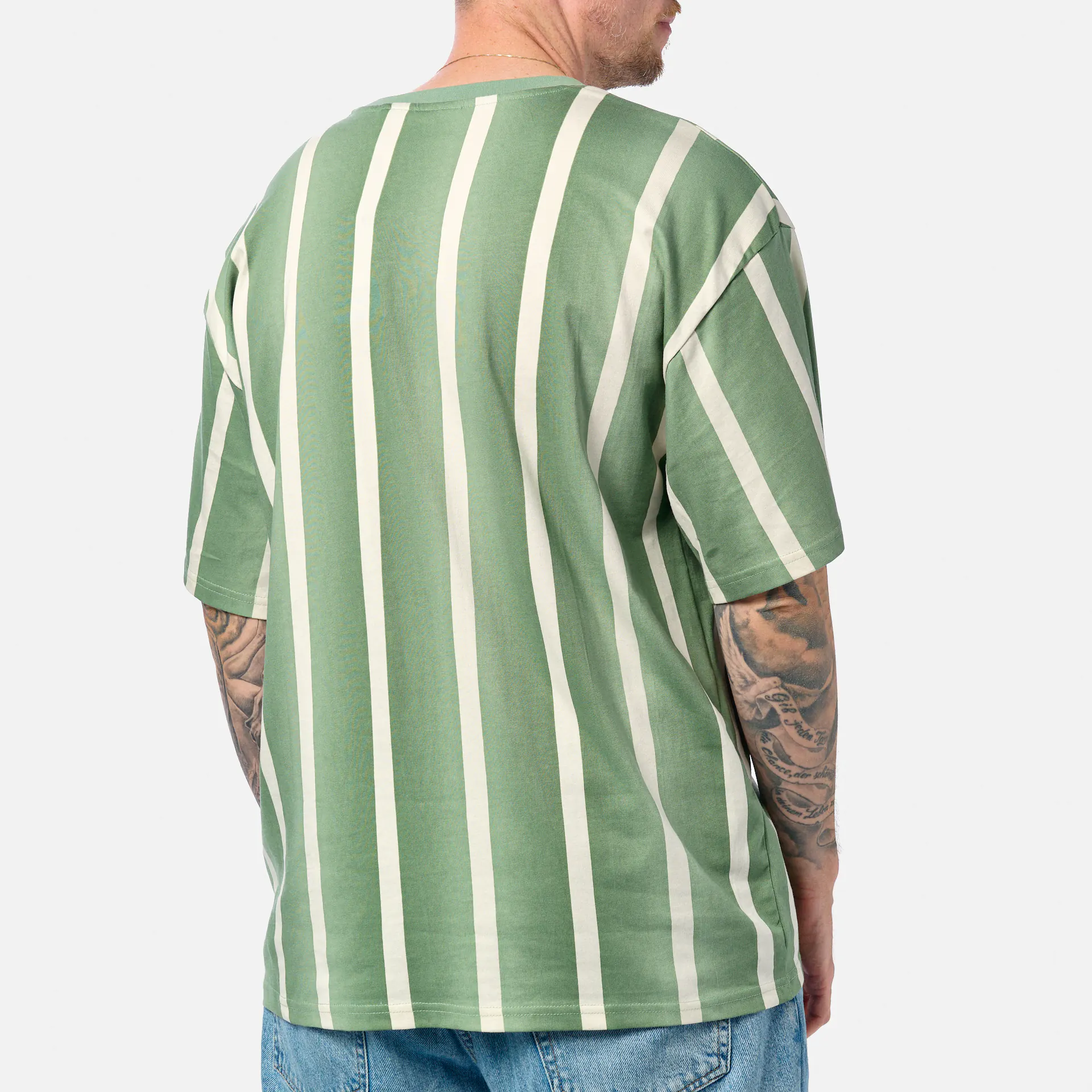 Karl Kani Retro Gradient Stripes T-Shirt Jade Karl Kani Retro Gradient Stripes T-Shirt Jade