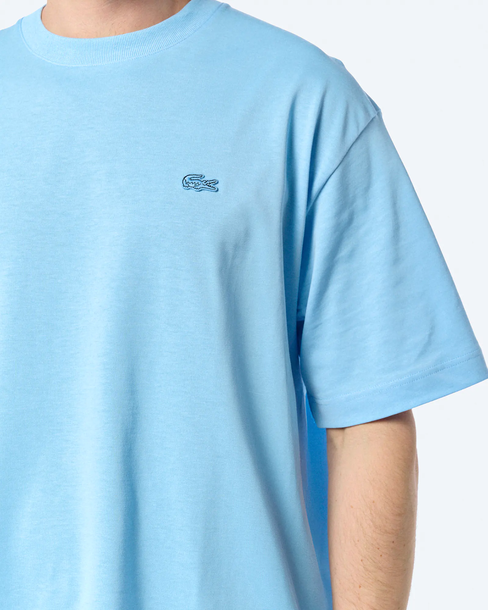 Lacoste Loose Fit-T-Shirt Blue Lacoste Loose Fit-T-Shirt Blue