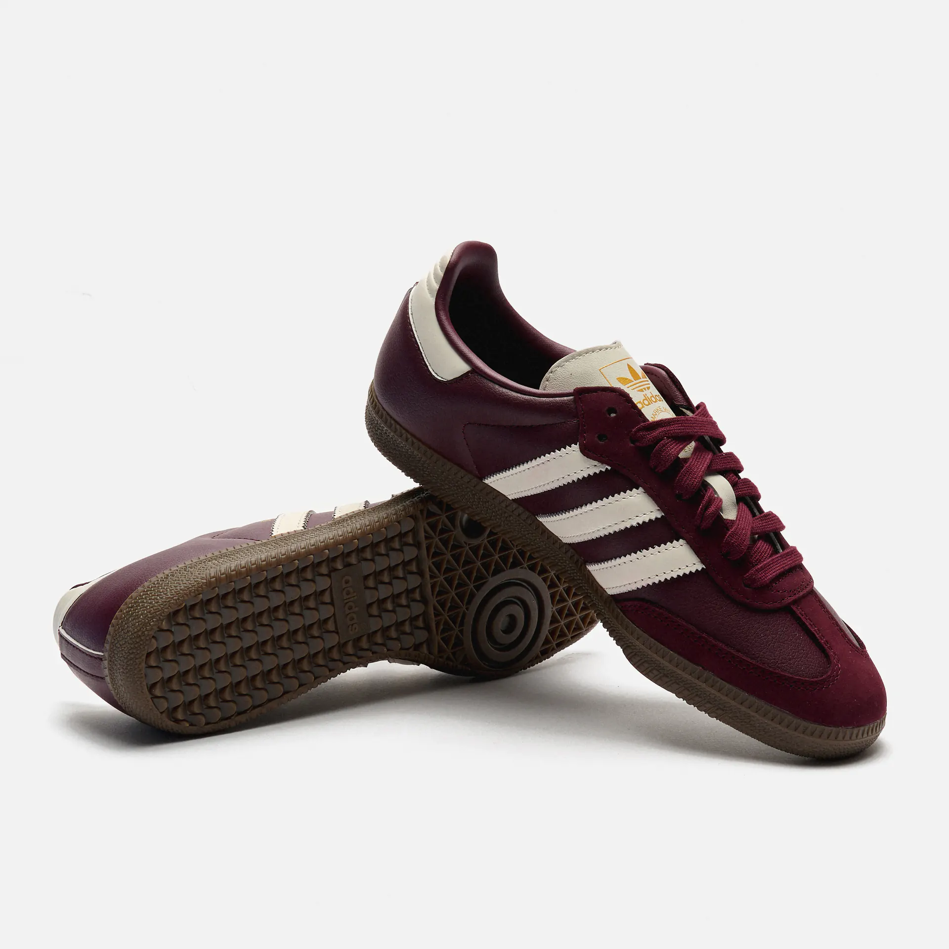 adidas Originals Samba Sneaker OG W Maroon/White/Gum