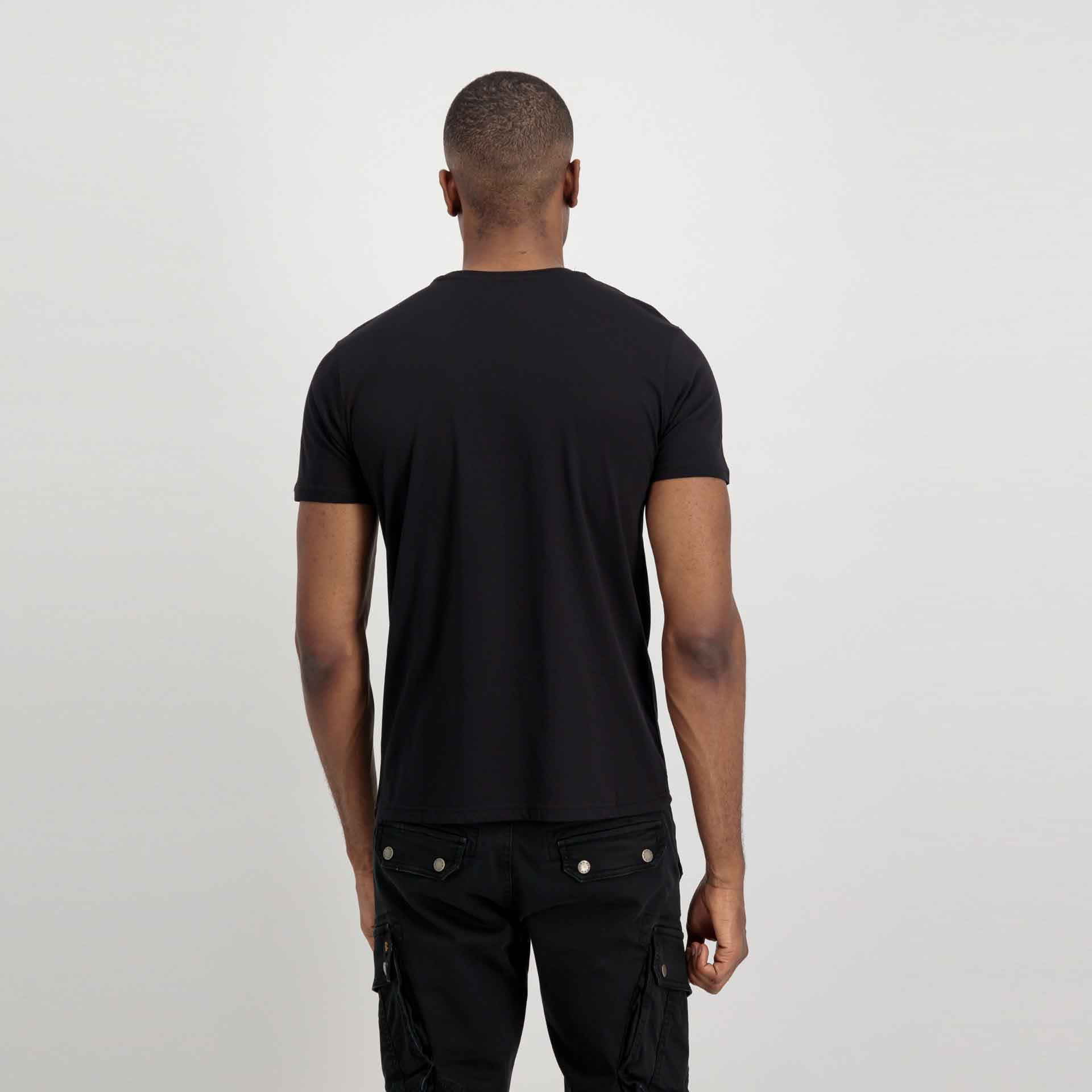 Alpha Industries Basic ML T-Shirt Black