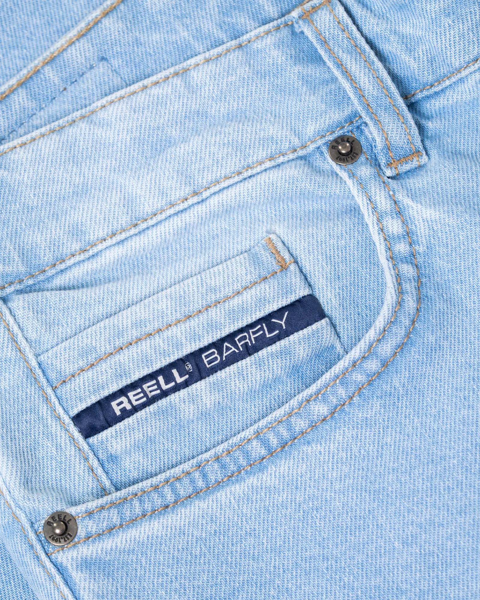 Barfly 2.0 Jeans Light Blue Stone
