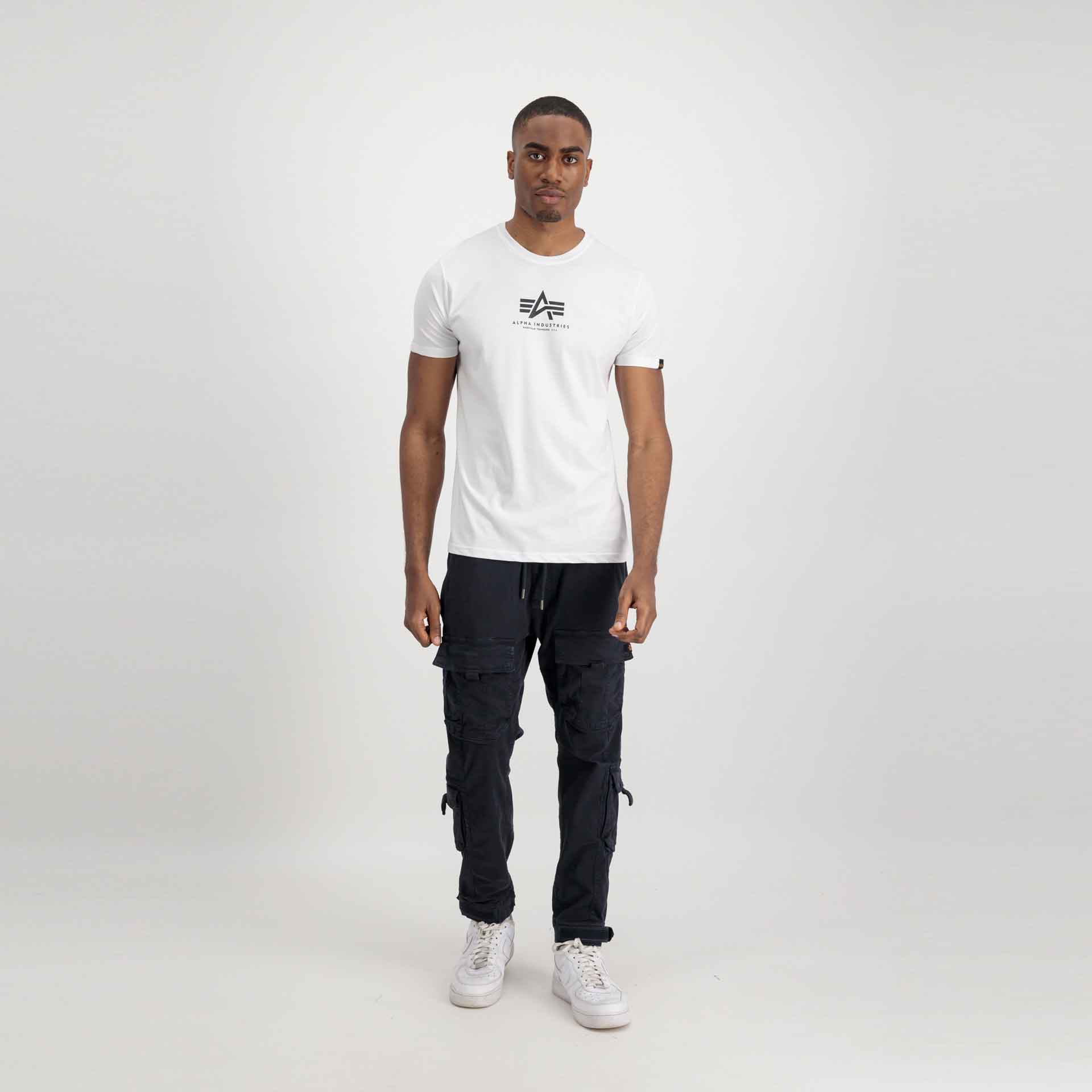 Alpha Industries Basic ML T-Shirt White