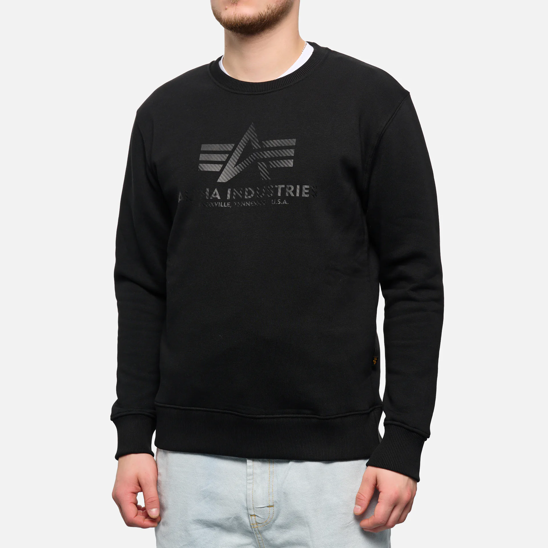 Alpha Industries Basic Sweater Carbon Black