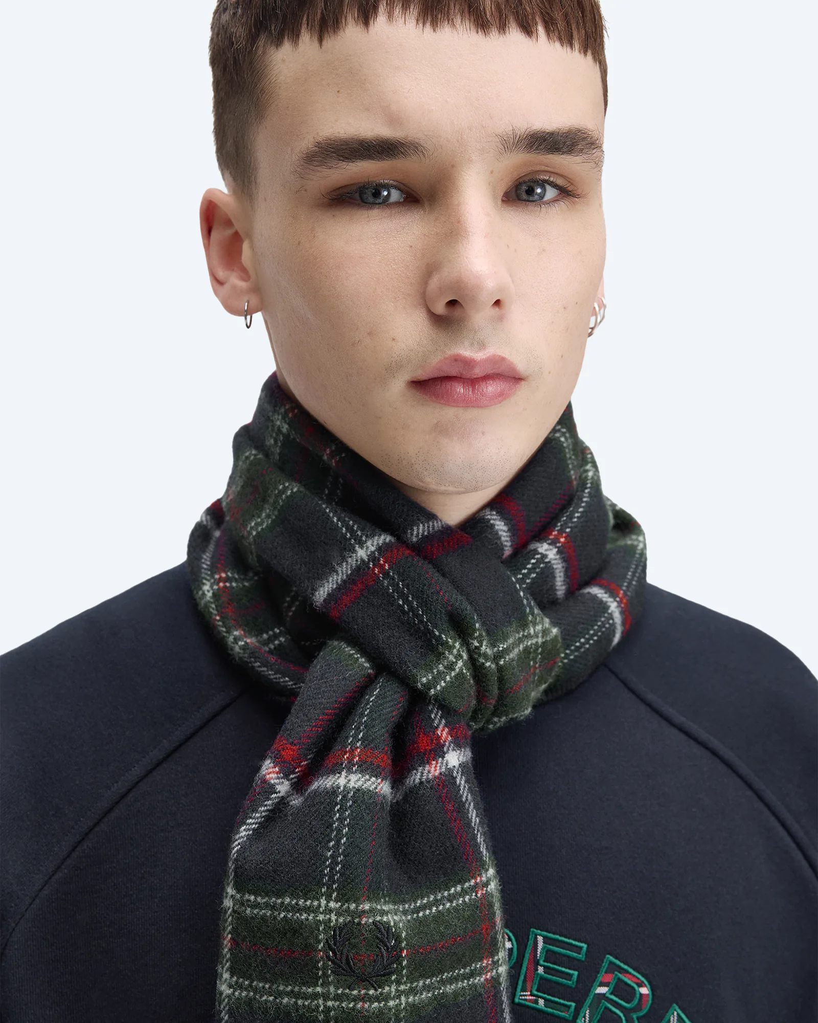Lambswool Scarf Tartan