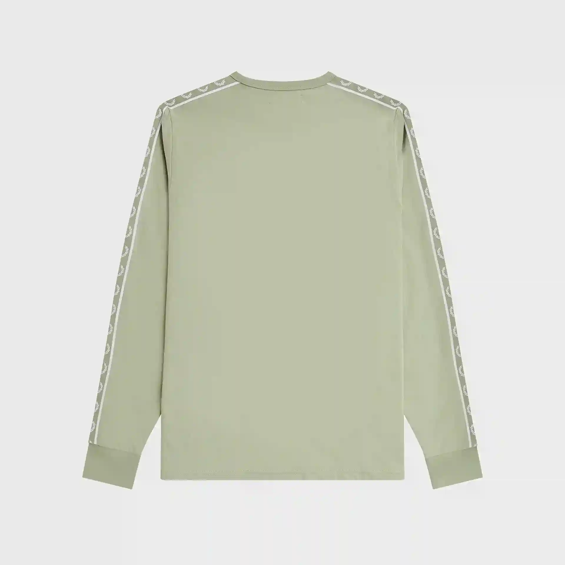 Fred Perry Laured Taped Longsleeve Seagrass