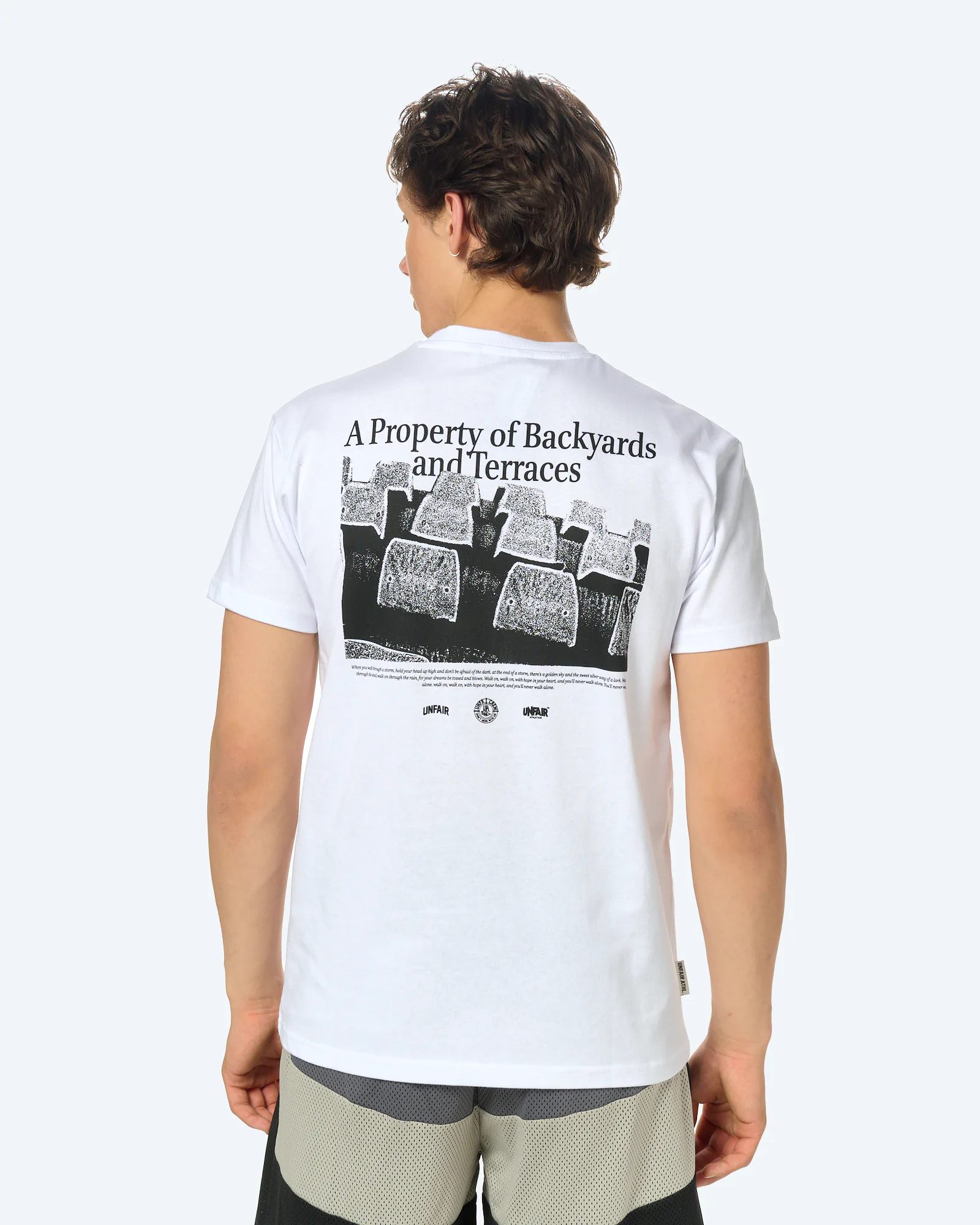 Unfair Athletics Terrace T-Shirt White