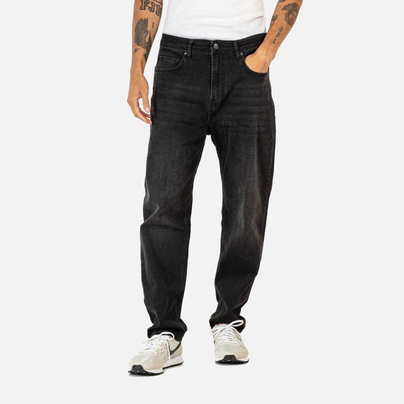 Reell Jeans Rave Tapered Fit Jeans Black Wash 