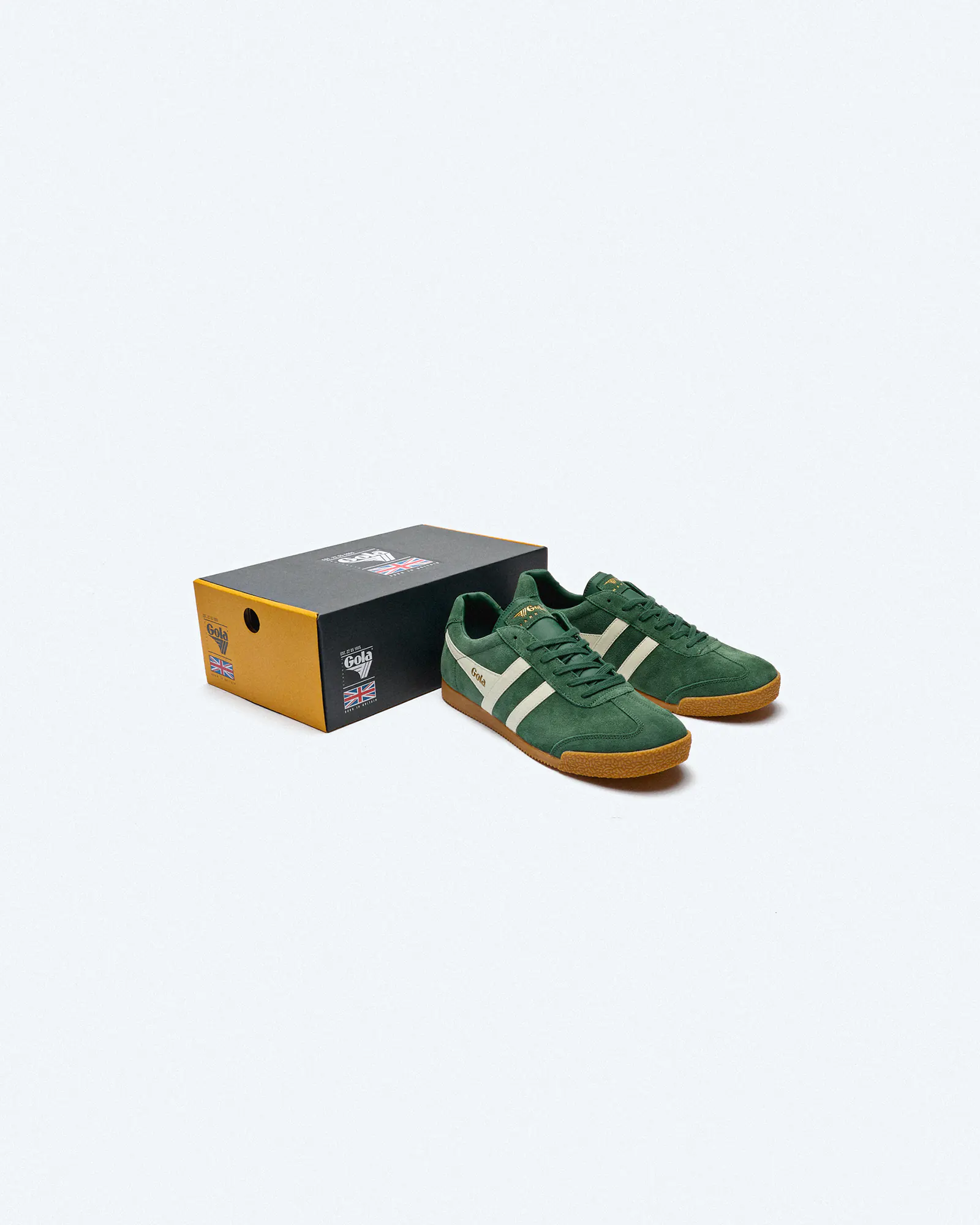 Gola Harrier Sneaker Evergreen/Off White Gola Harrier Sneaker Evergreen/Off White