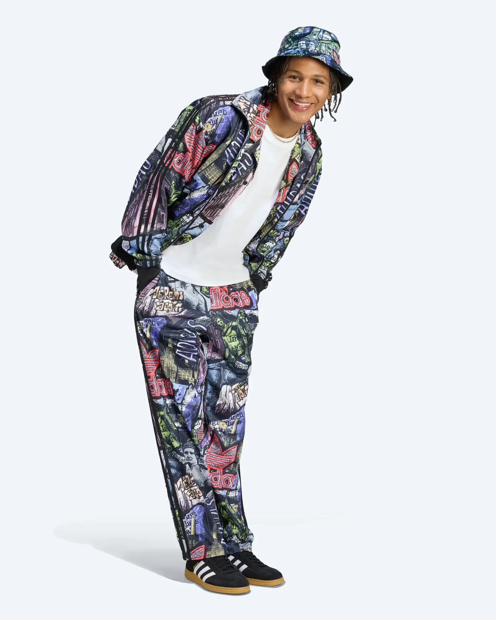 adidas Originals x Jeremy Scott AOP Track Top Multicolor