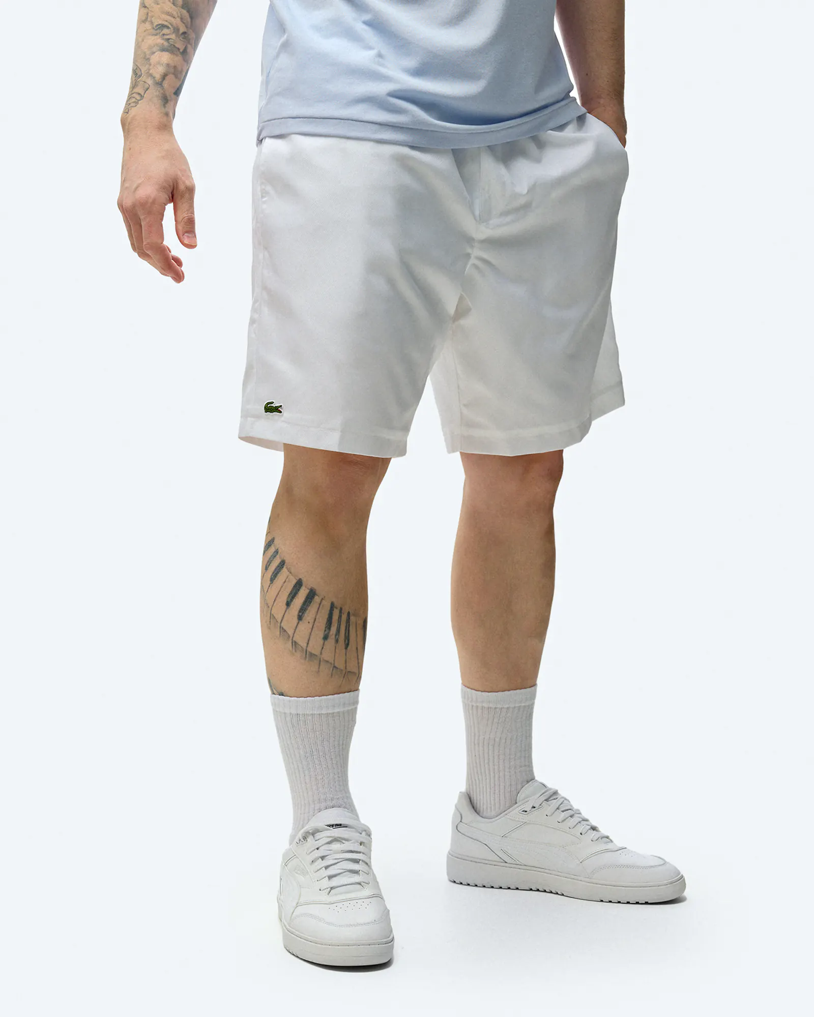 Lacoste Tennis Shorts White Lacoste Tennis Shorts White