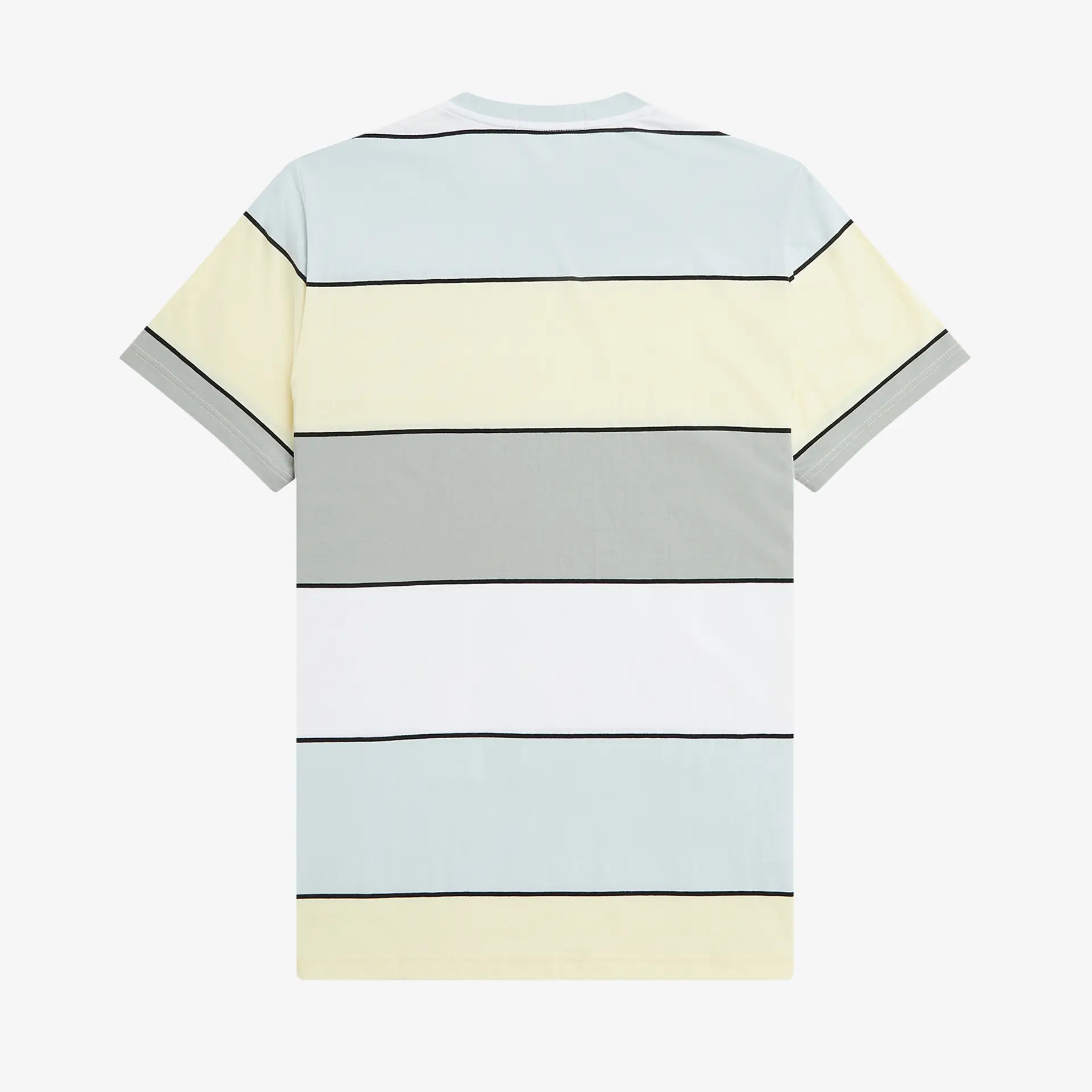 Fred Perry Bold Stripe T-Shirt Ice Cream