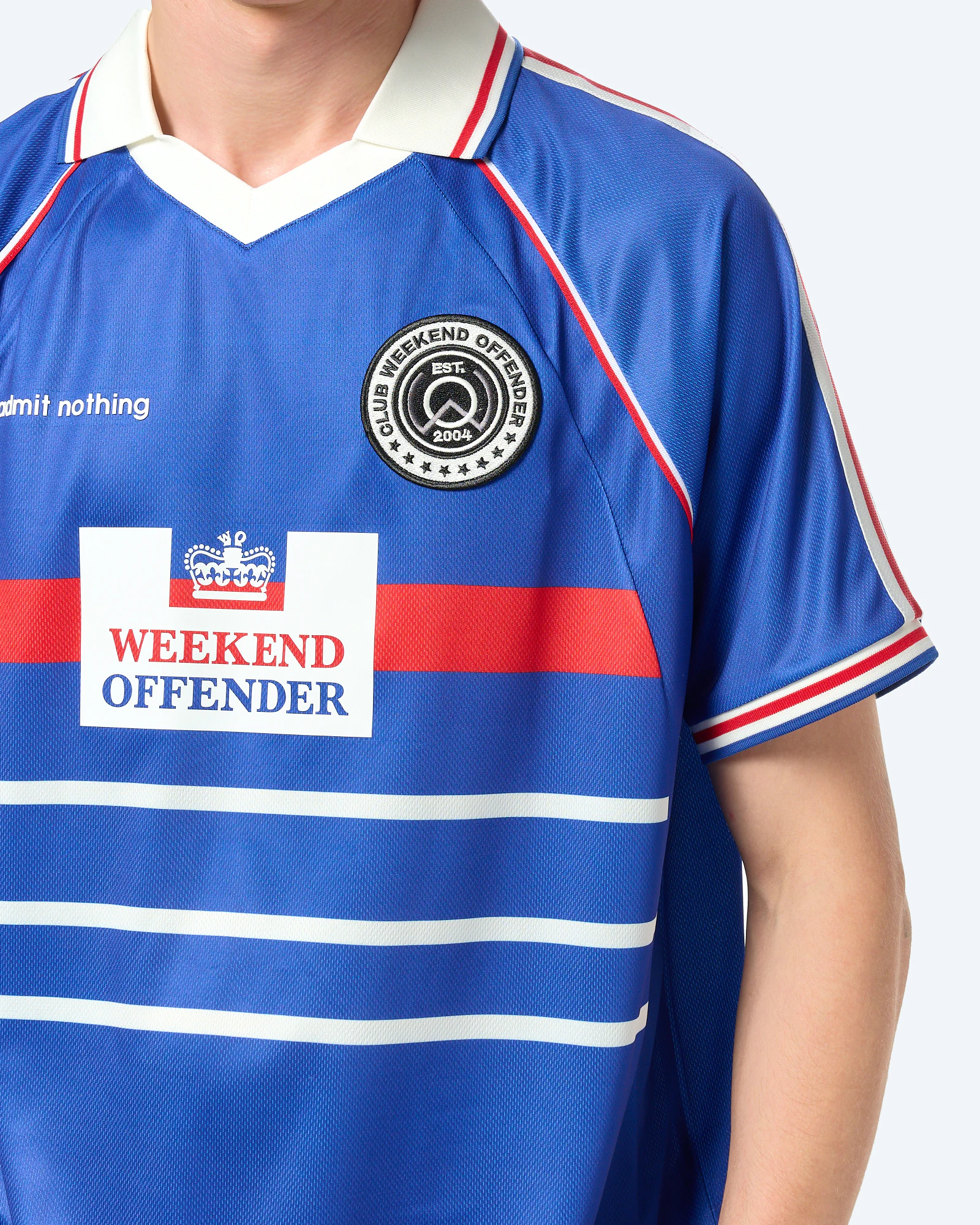 Weekend Offender FRANCE FOOTBALL T-Shirt Blue