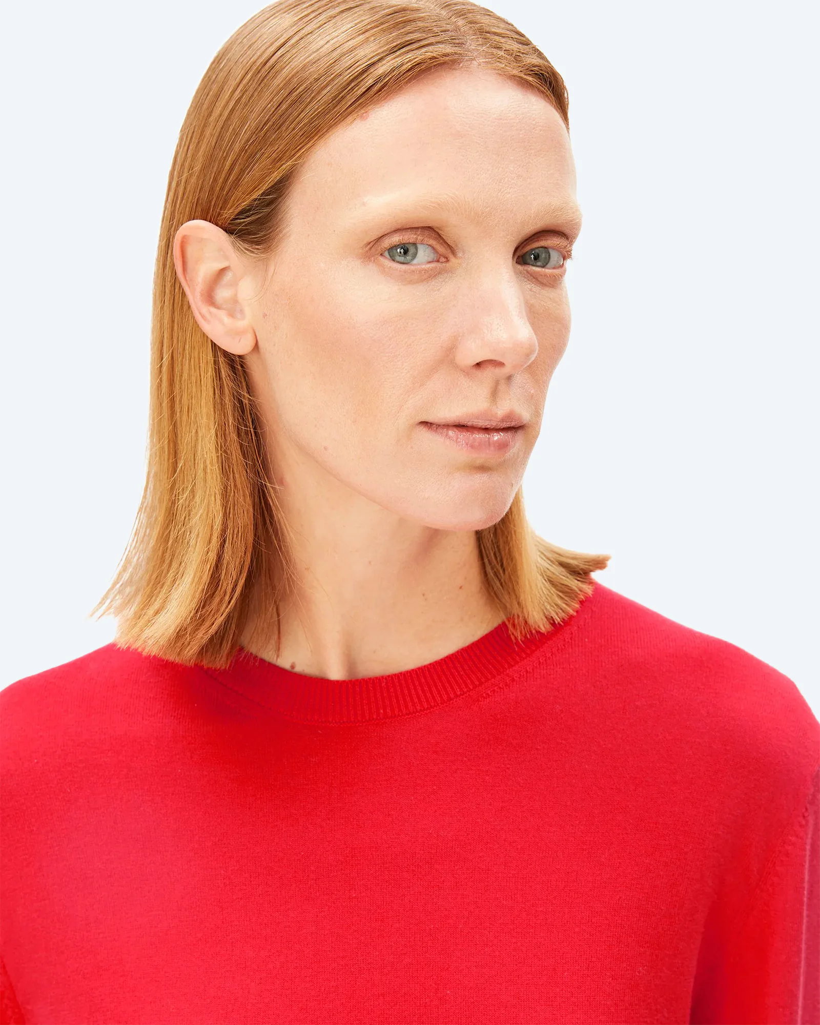 ARMEDANGELS FINE Knit Sweatshirt Mars Red