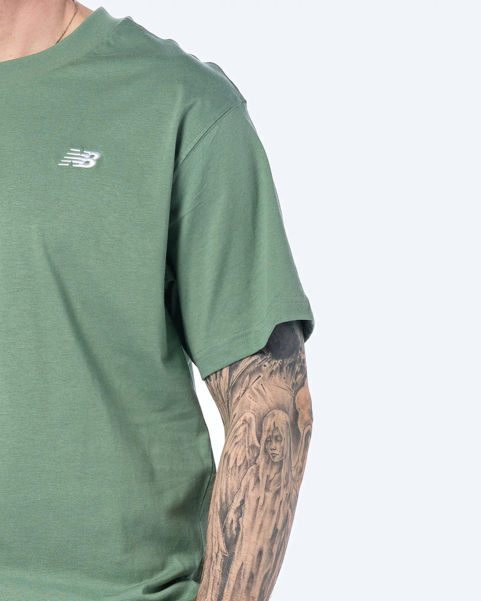 New Balance Sport Essentials Cotton T-Shirt Dark Juniper New Balance Sport Essentials Cotton T-Shirt Dark Juniper