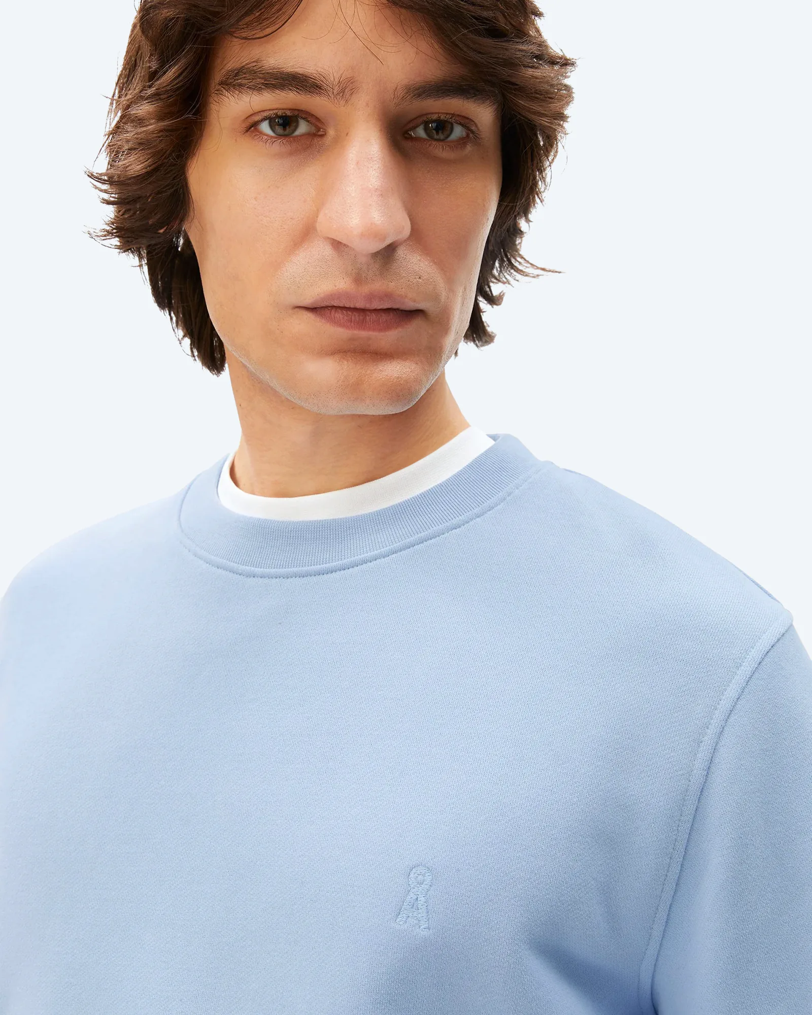 ARMEDANGELS BAARO LOOP Sweatshirt Wedgwood