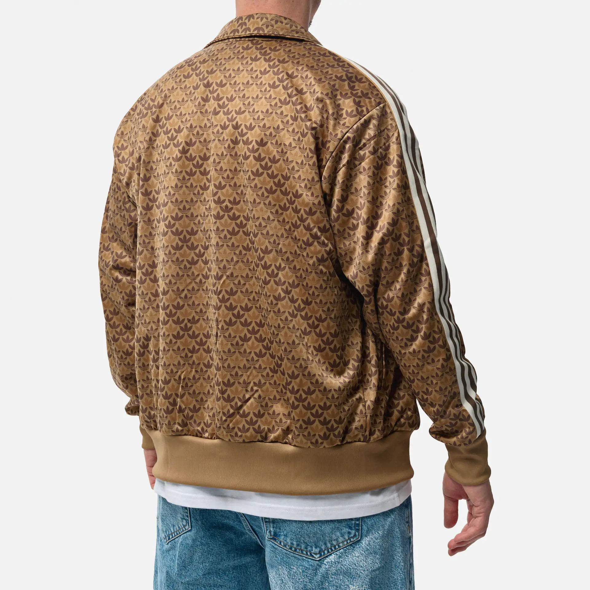 adidas Originals Football Classic Mono Track Jacket Earth Strata