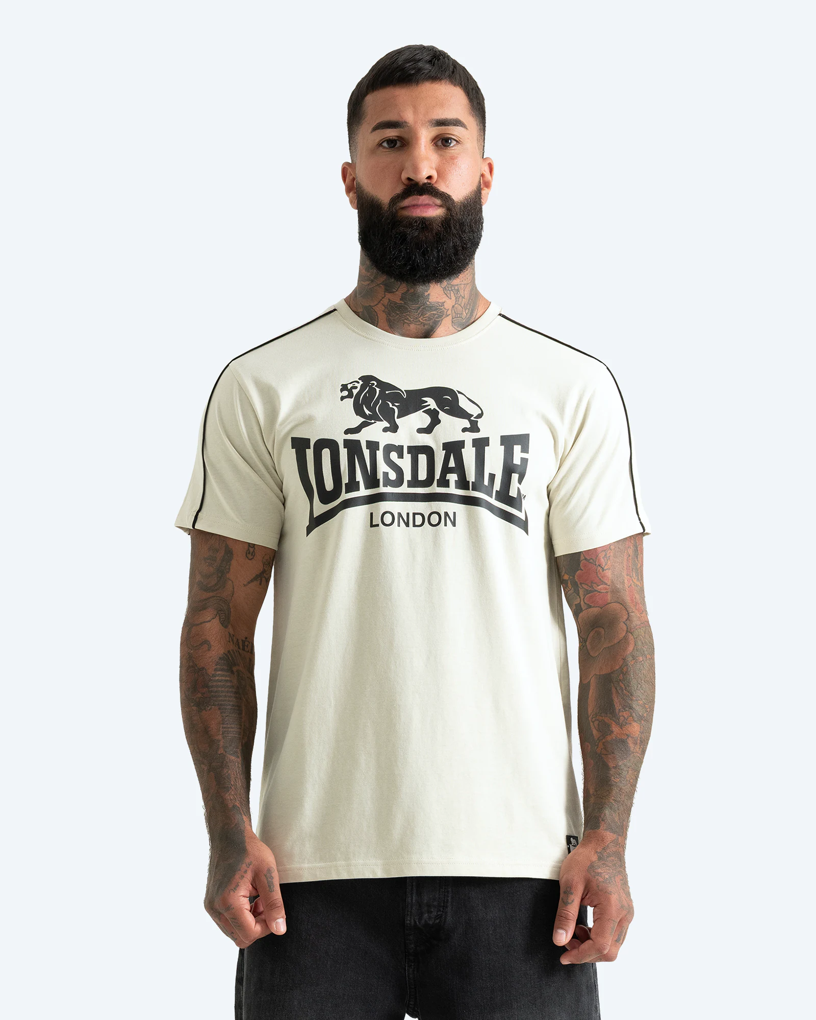 Ruislip T-Shirt Beige/Black