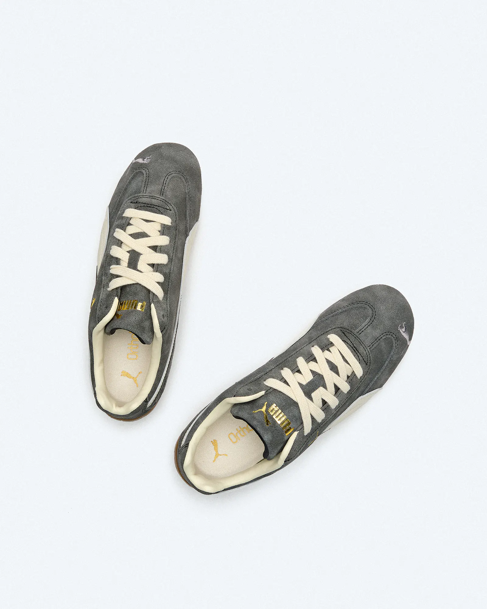 PUMA Speedcat Faded Sneaker Cast Iron/Alpine Snow PUMA Speedcat Faded Sneaker Cast Iron/Alpine Snow