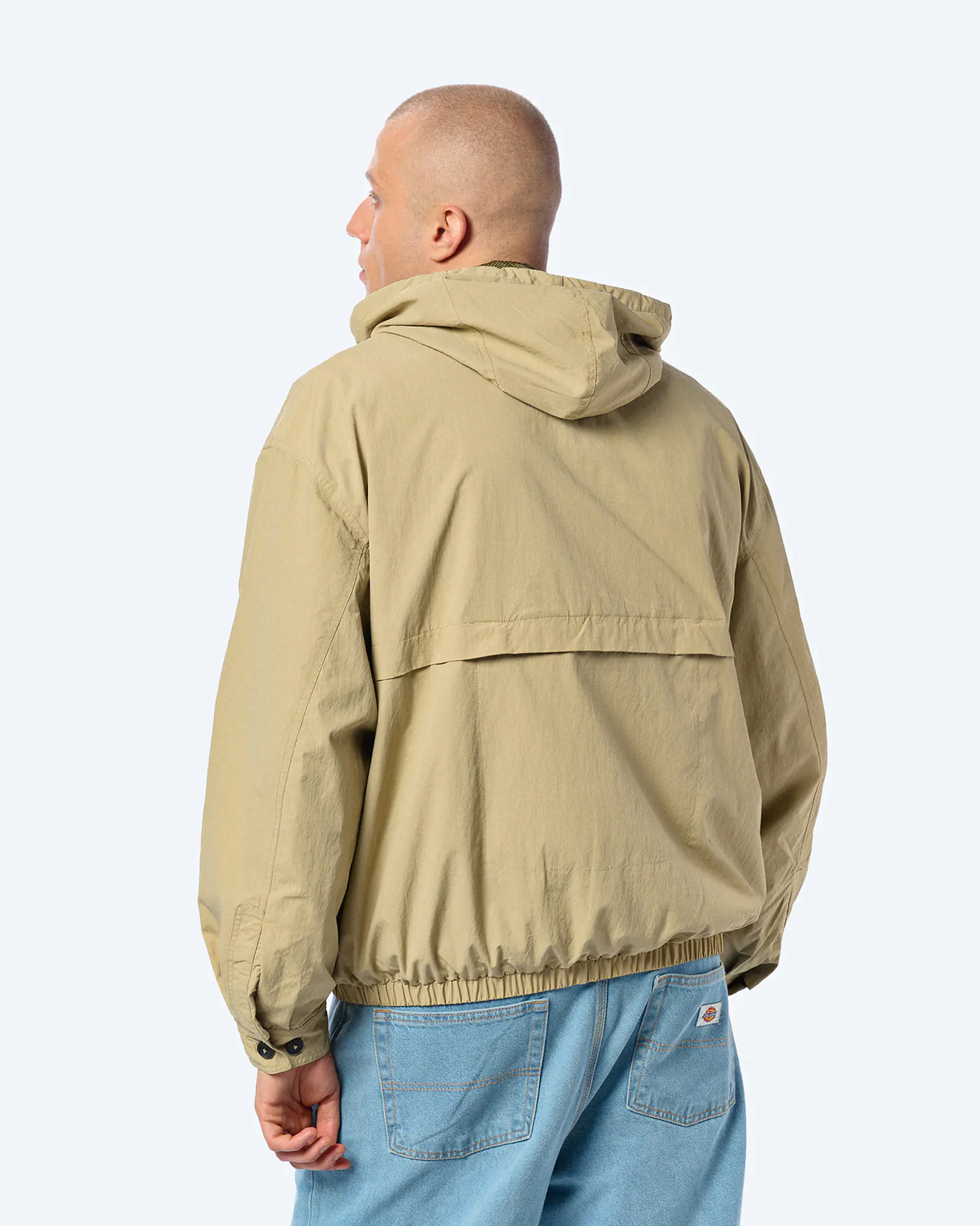 POMPEII Technical Windbreaker Jacket Cream