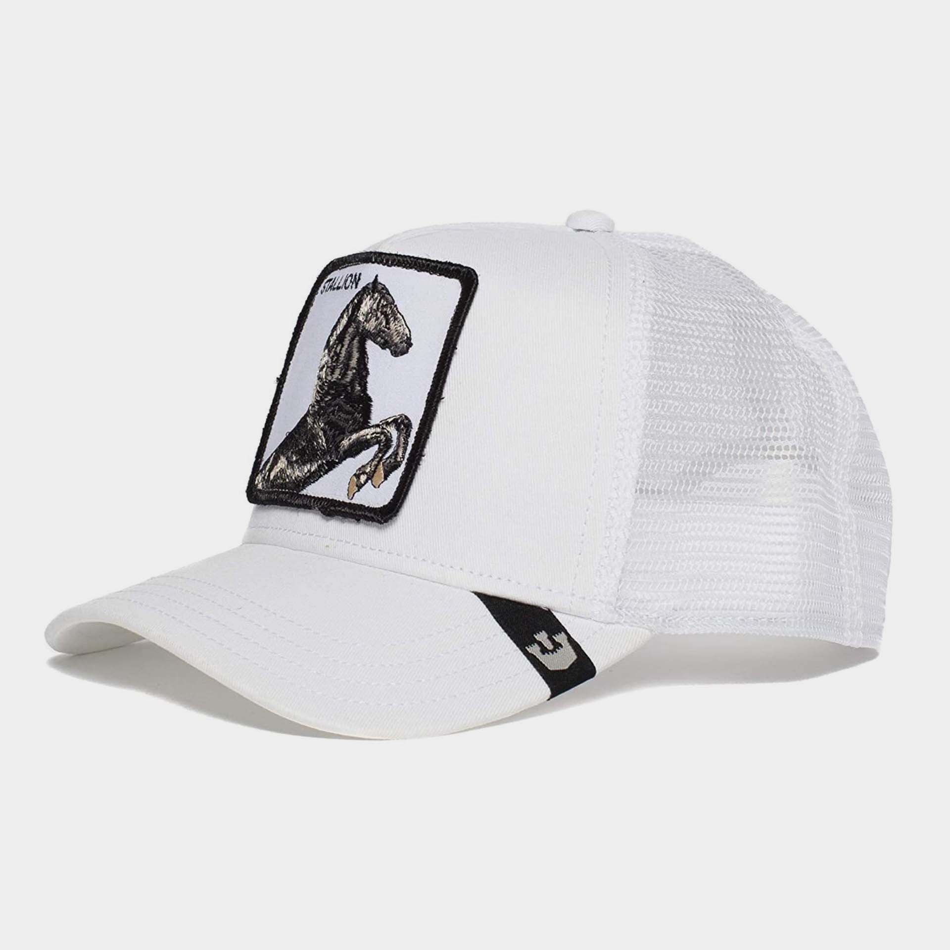 Goorin Bros The Stallion Baseball Trucker Cap White